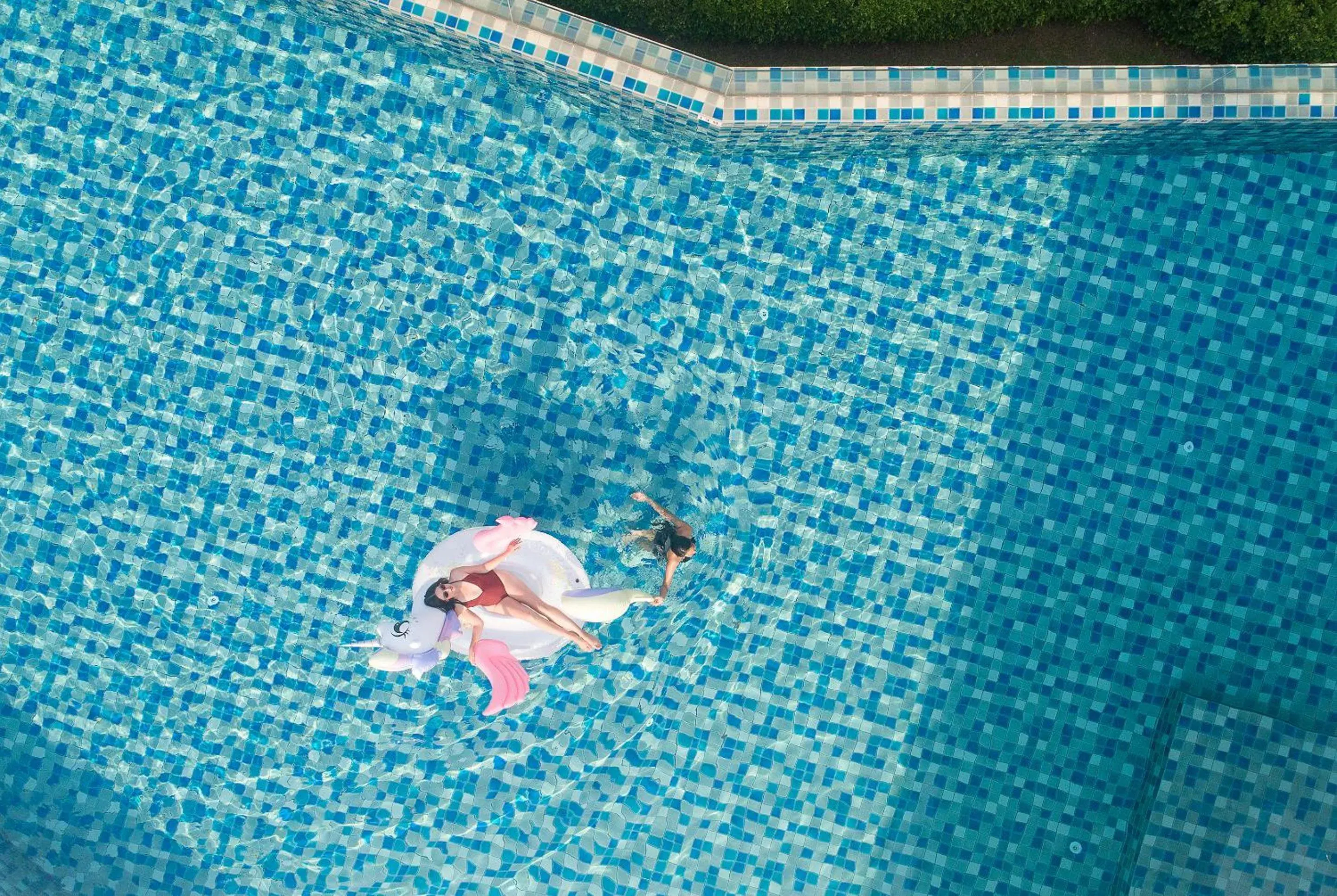 Pool view in Tsix5 Phenomenal Hotel Pattaya Pool view in Tsix5 Phenomenal Hotel Pattaya