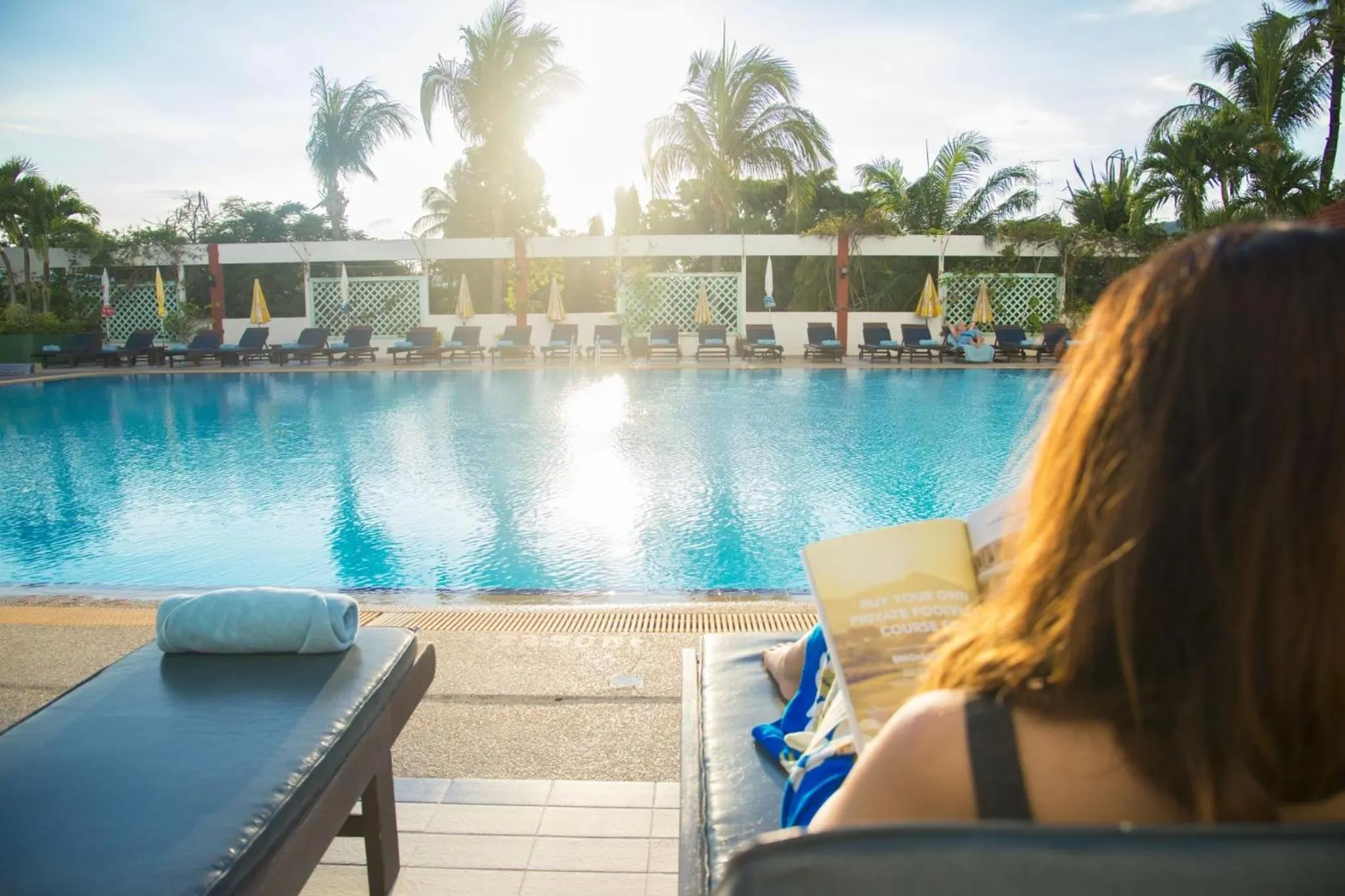 Swimming pool in Hua Hin Grand Hotel and Plaza - SHA Extra Plus