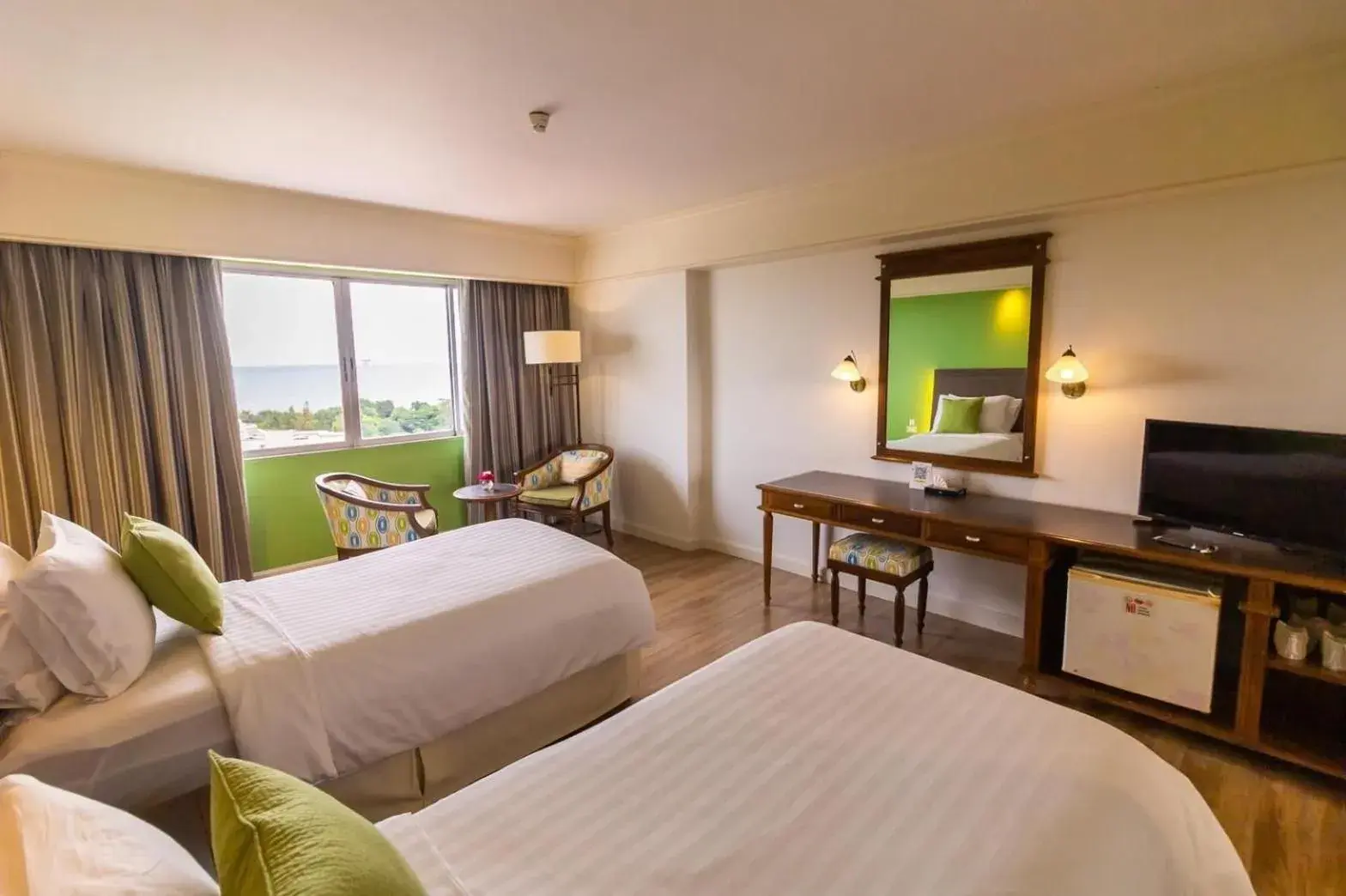 Bedroom, Bed in Hua Hin Grand Hotel and Plaza - SHA Extra Plus Bedroom, Bed in Hua Hin Grand Hotel and Plaza - SHA Extra Plus