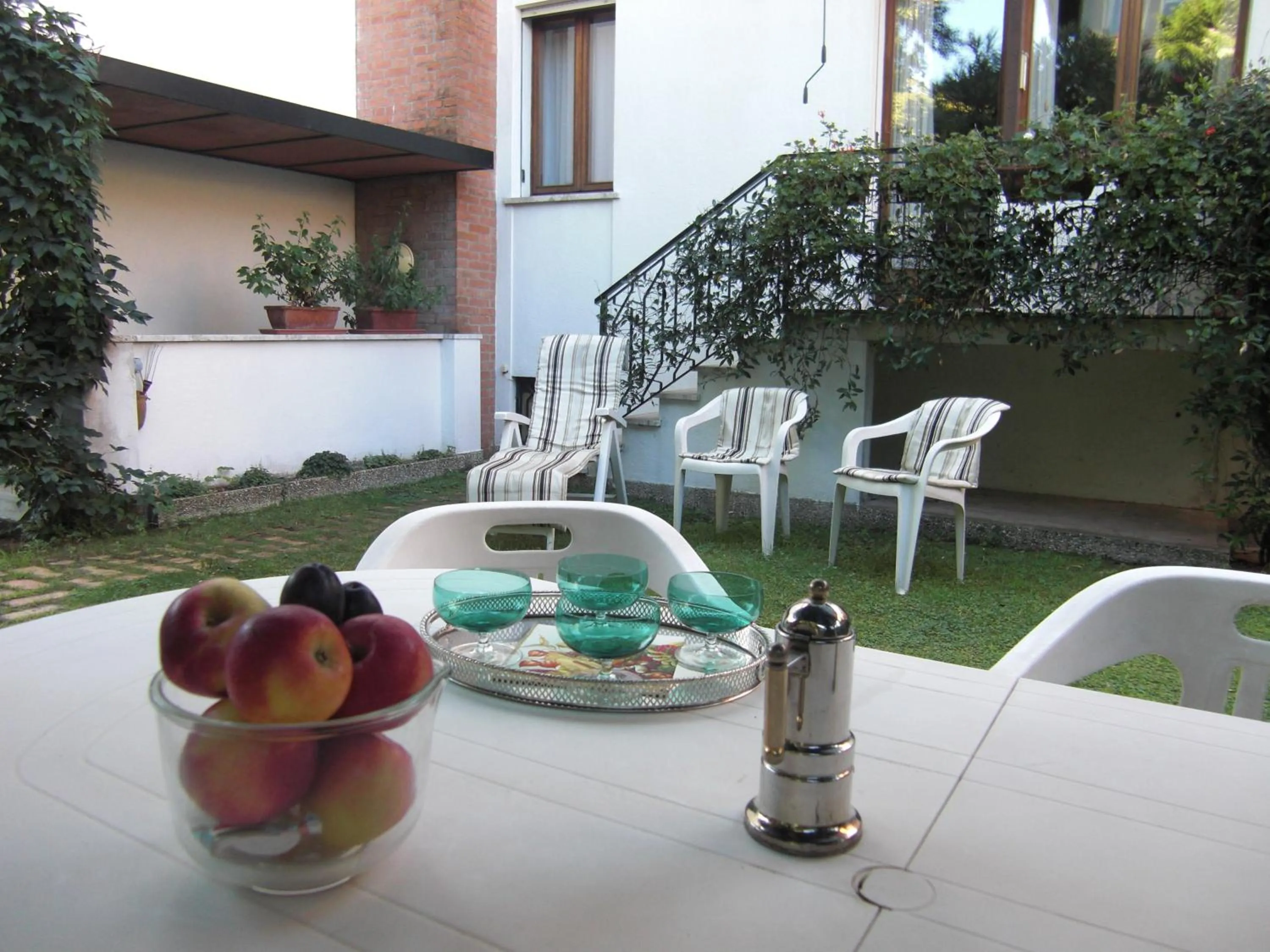 Garden in B&B Castellani