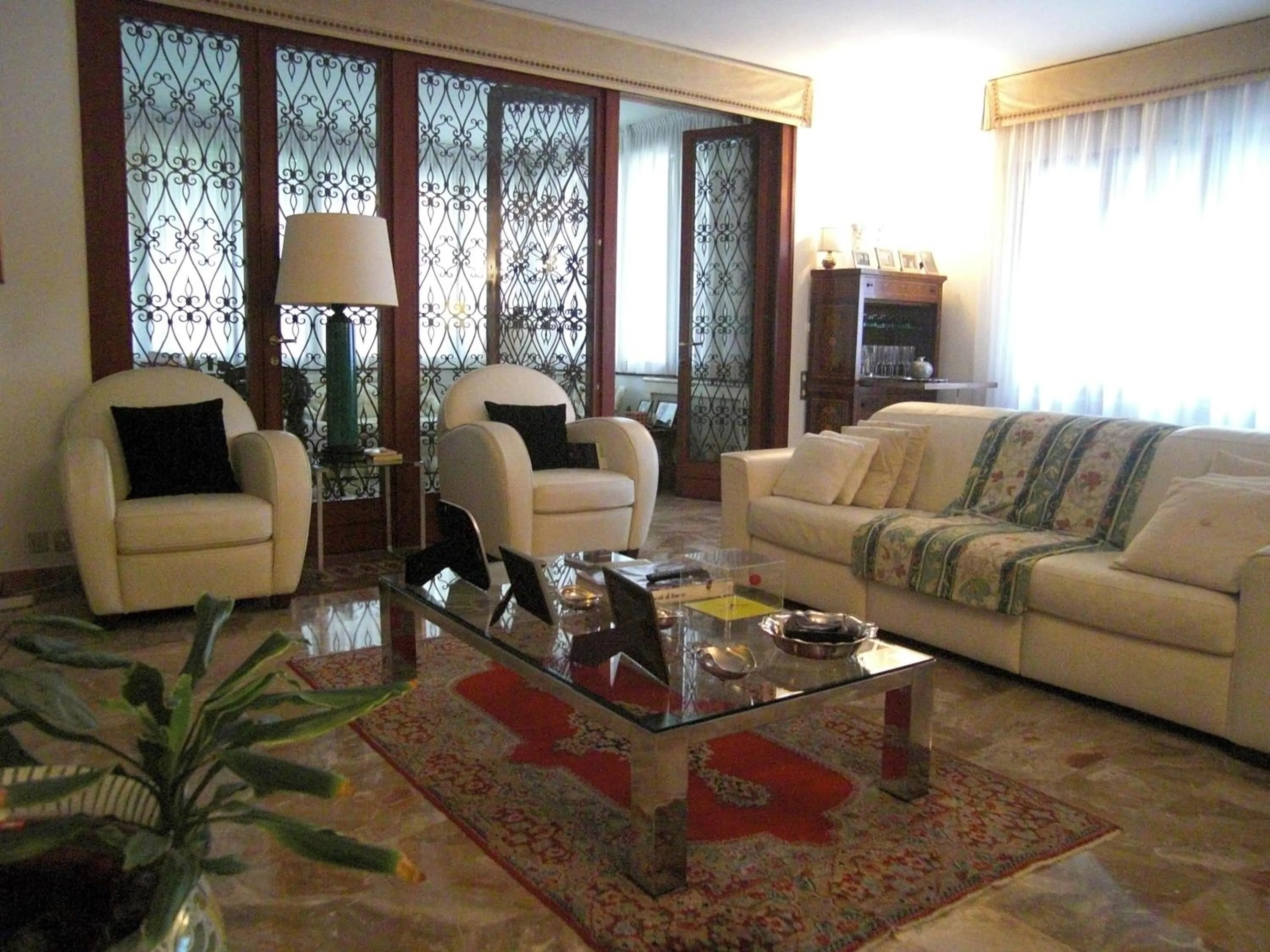 Communal lounge/ TV room in B&B Castellani