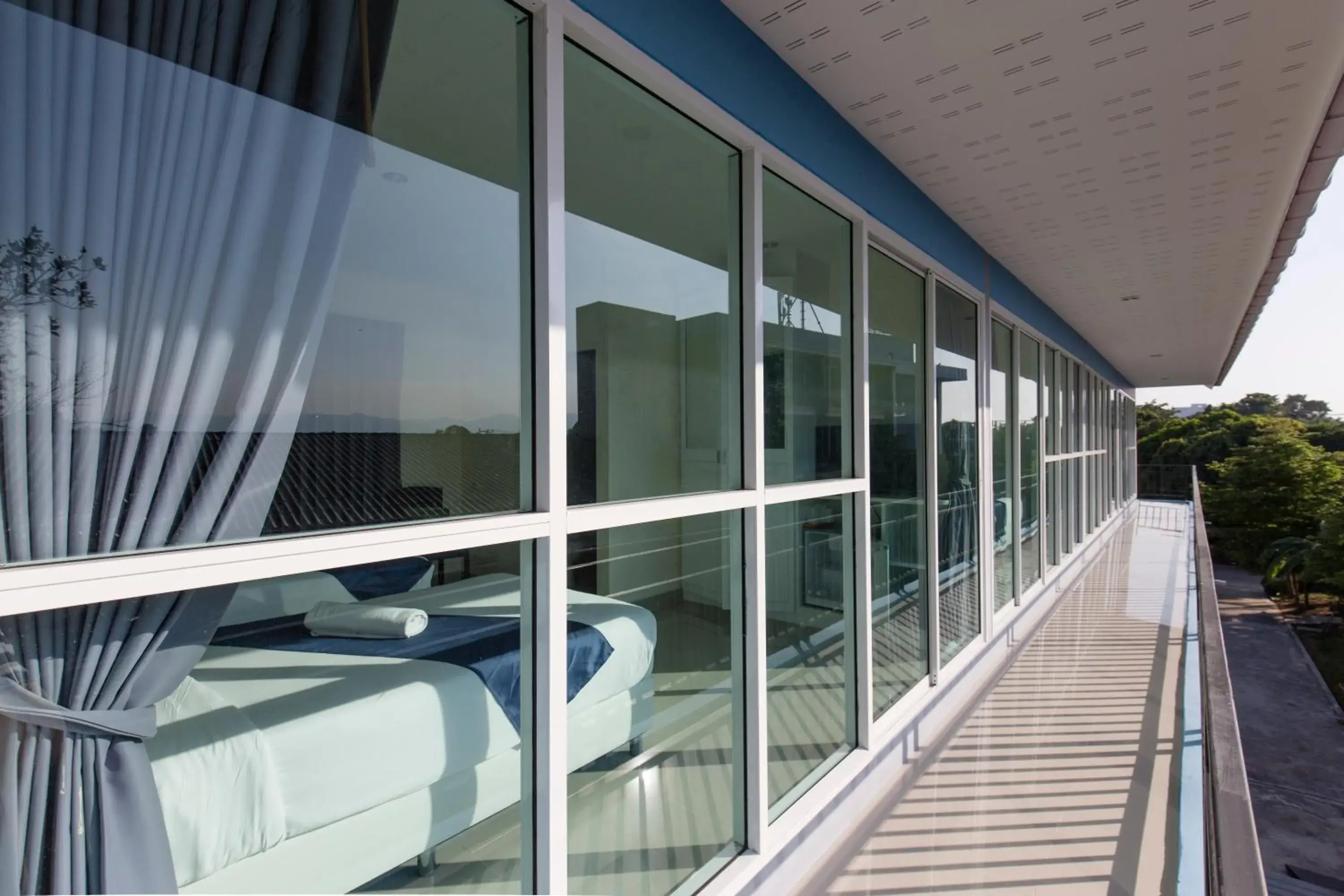 Property building in Evergreen Resort Cha-am Property building in Evergreen Resort Cha-am