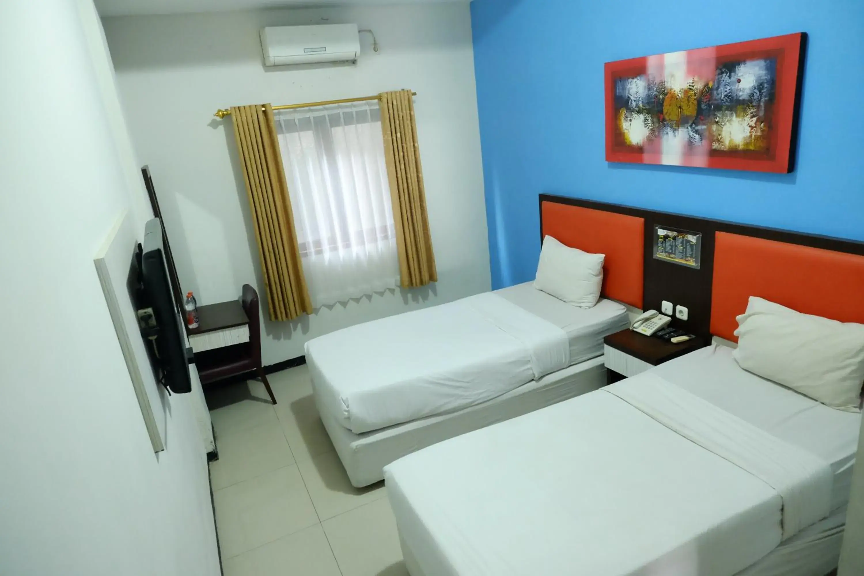 Bed in Sarila Hotel Solo Bed in Sarila Hotel Solo