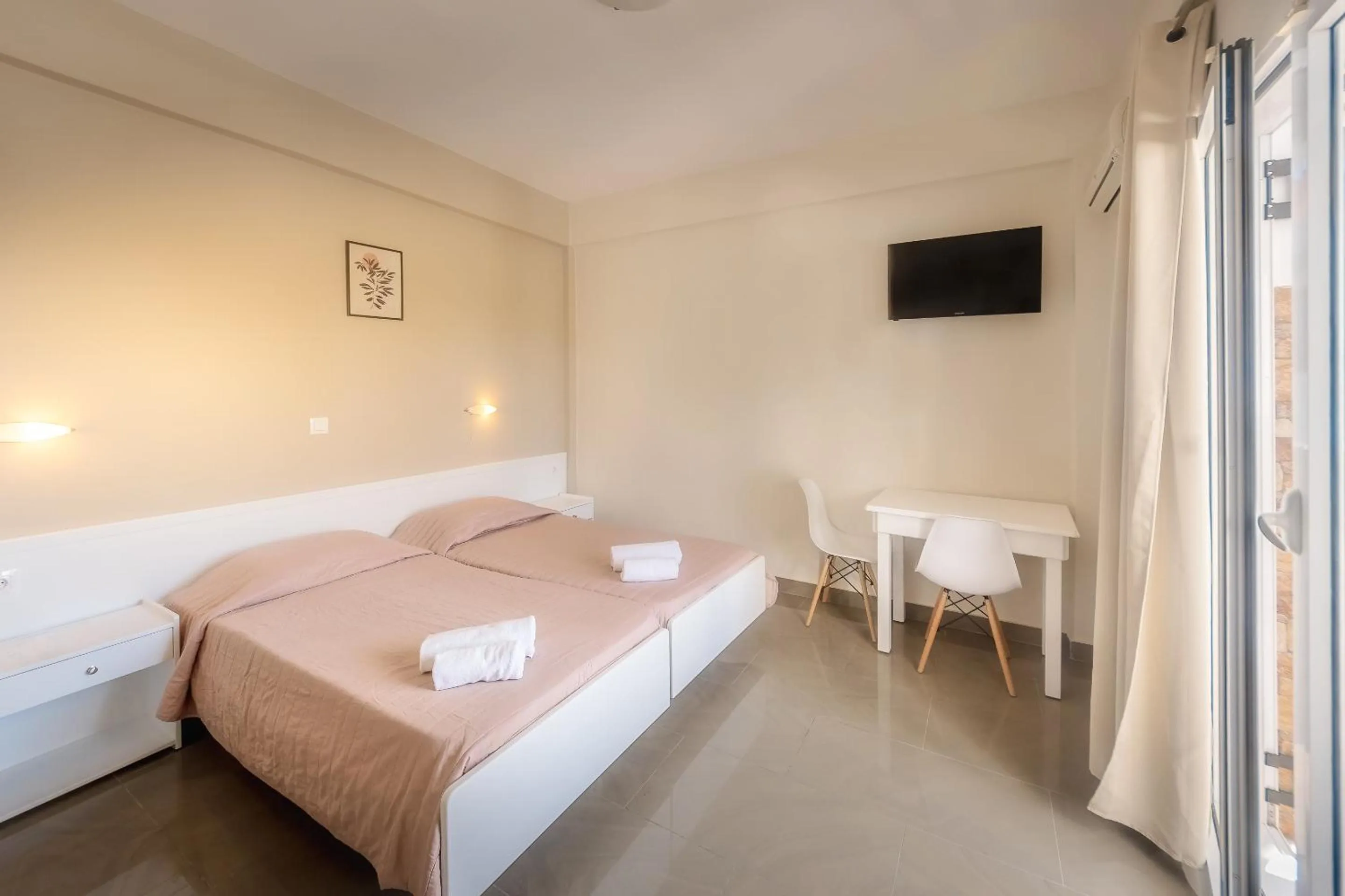 Bedroom in Chandris Apartments