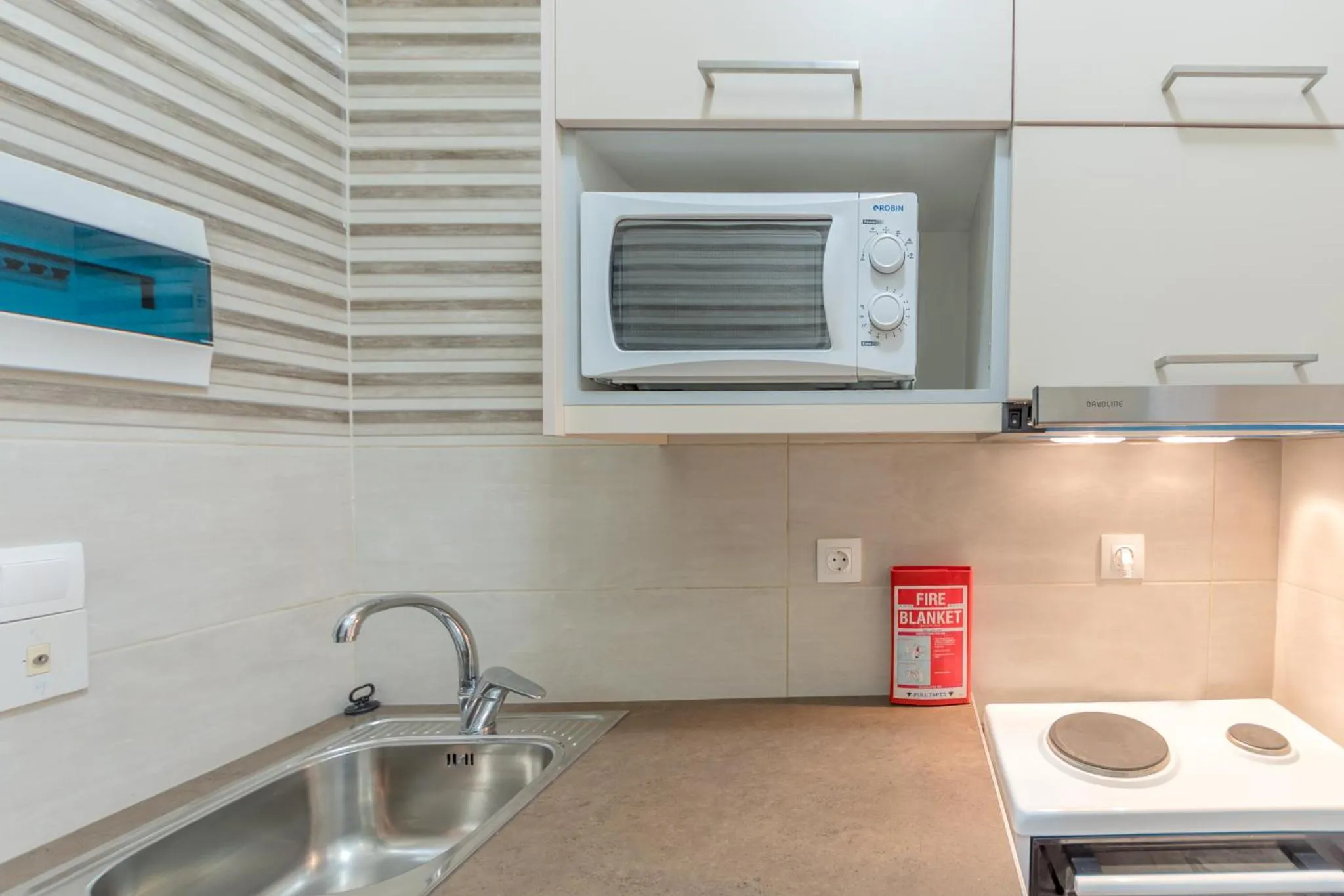 Kitchen or kitchenette in Chandris Apartments