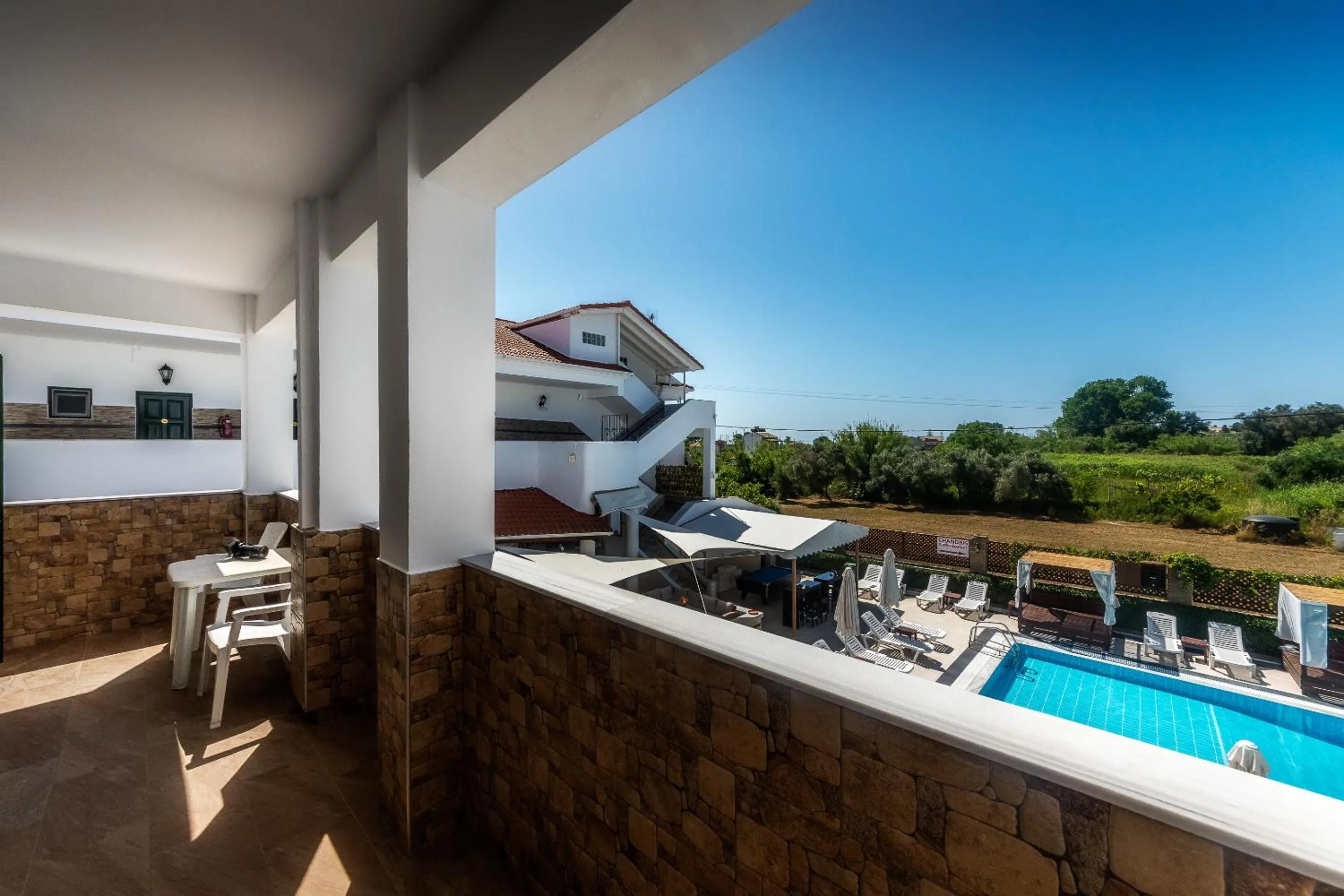 View (from property/room) in Chandris Apartments