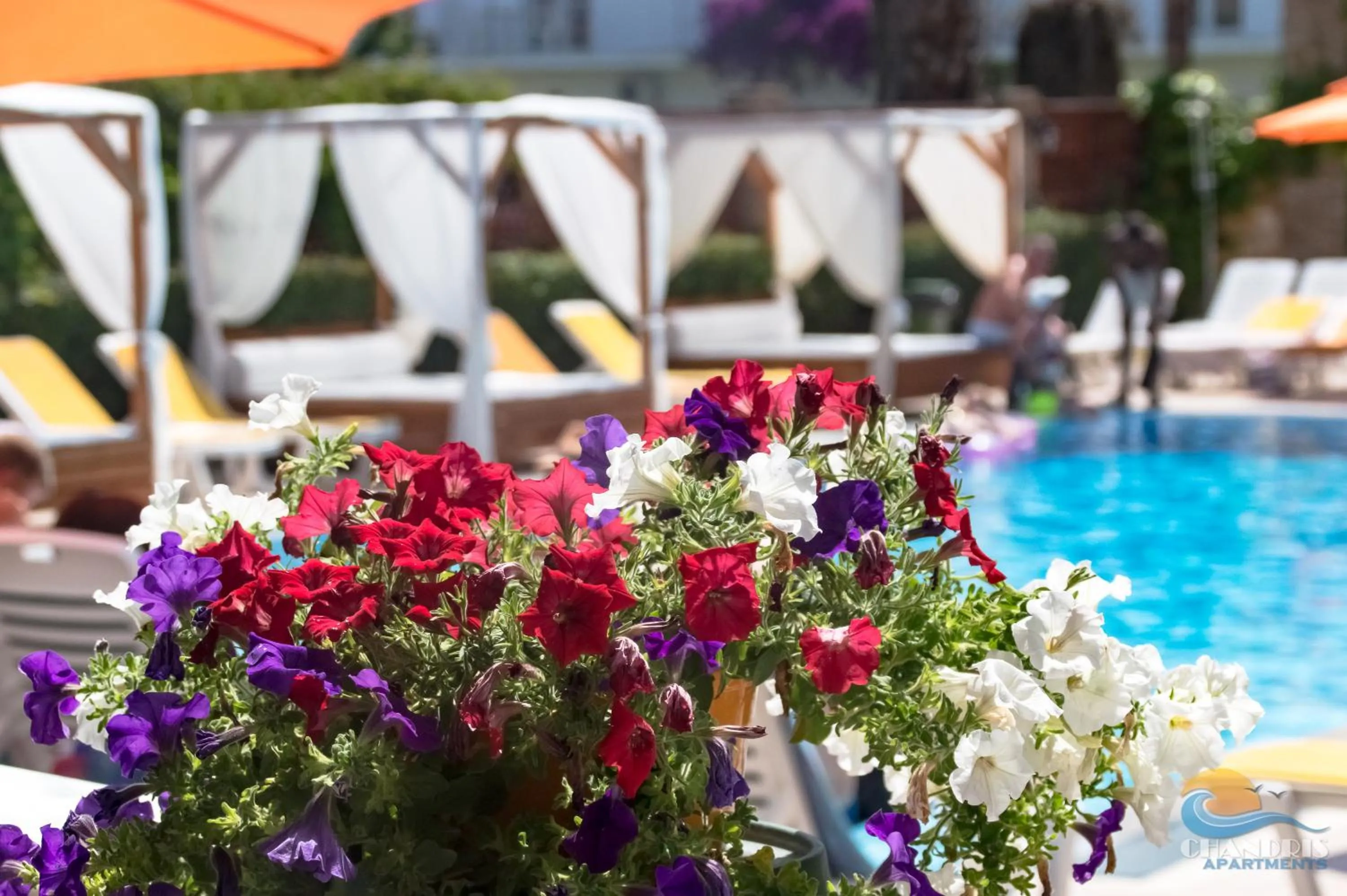 Decorative detail in Chandris Apartments