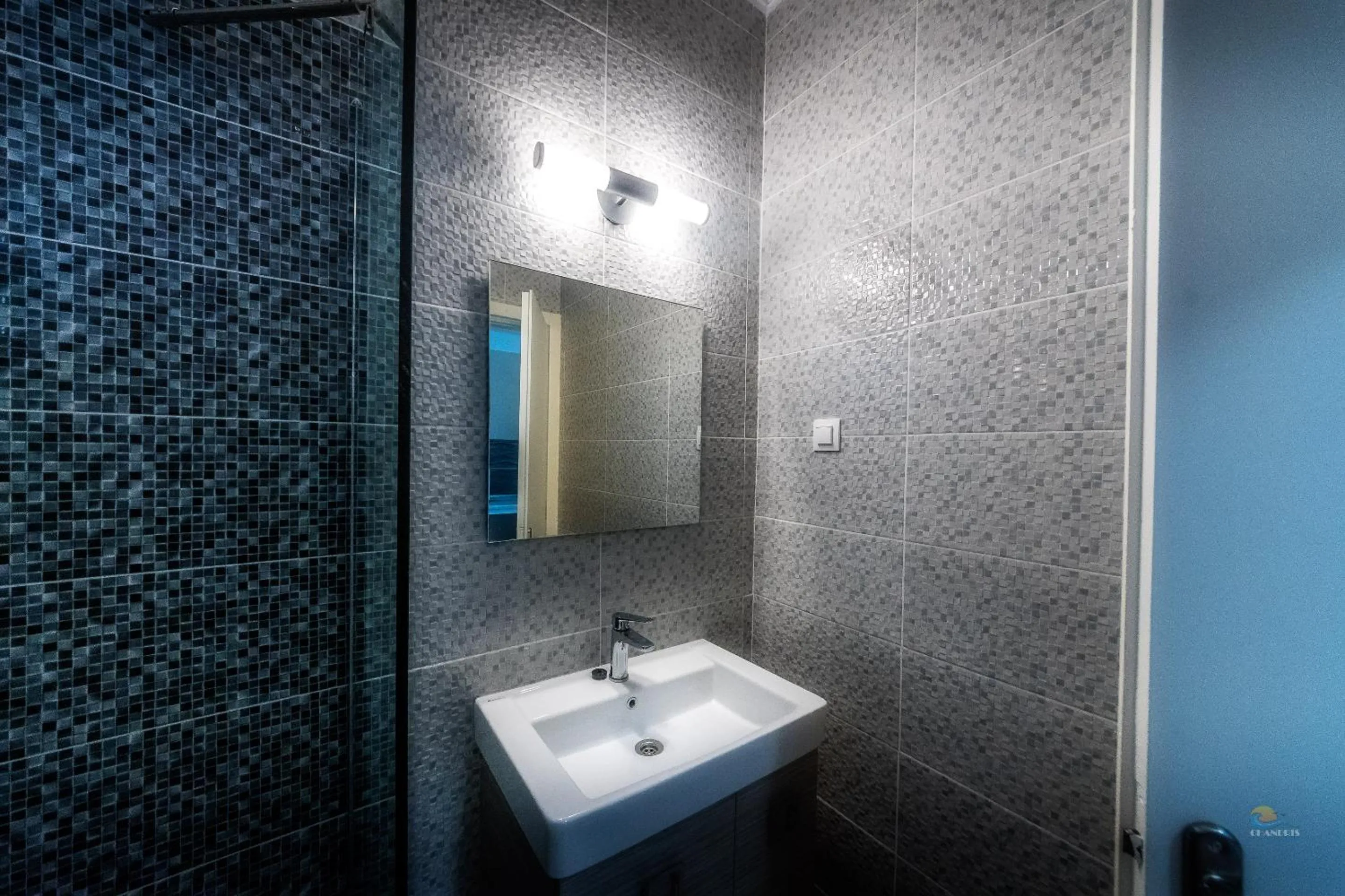 Bathroom in Chandris Apartments