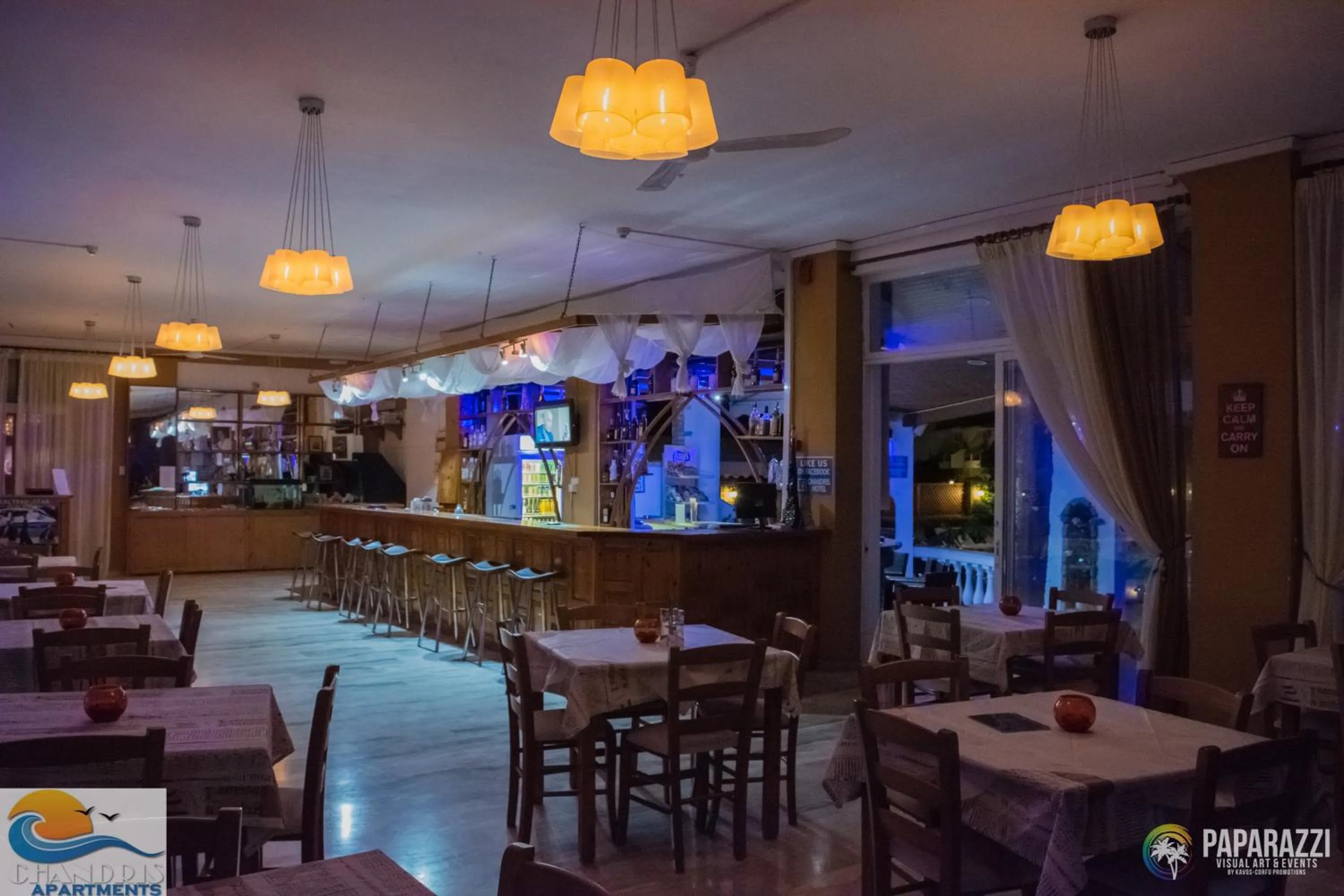 Lounge or bar in Chandris Apartments