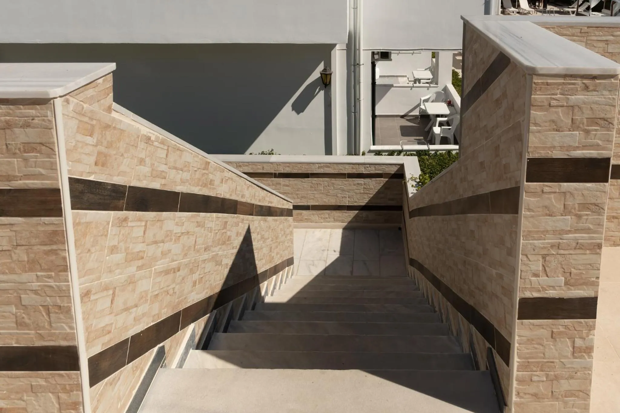 Bird's eye view in Chandris Apartments