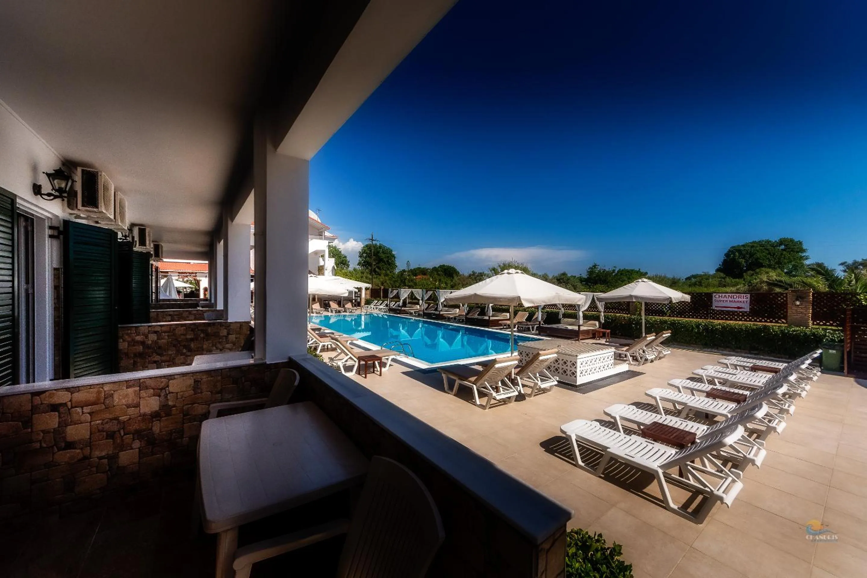 Day in Chandris Apartments