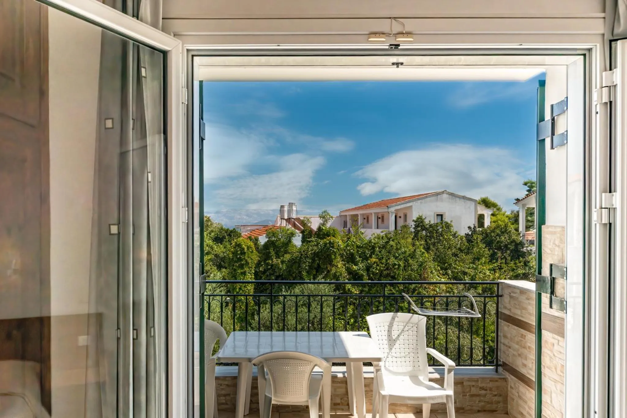Balcony/Terrace in Chandris Apartments