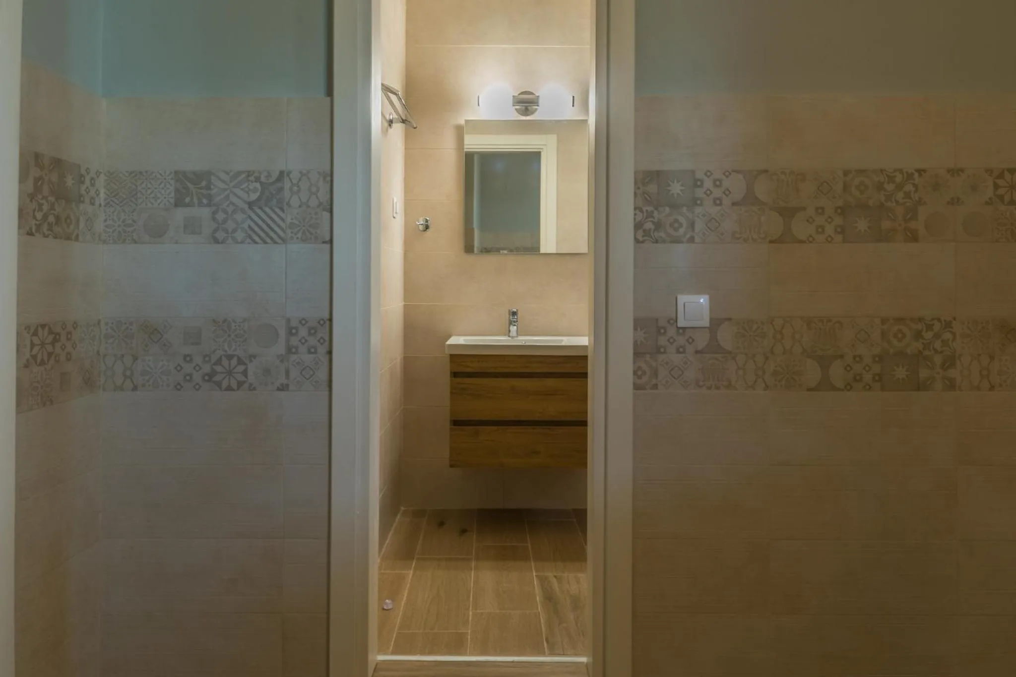 Bathroom in Chandris Apartments