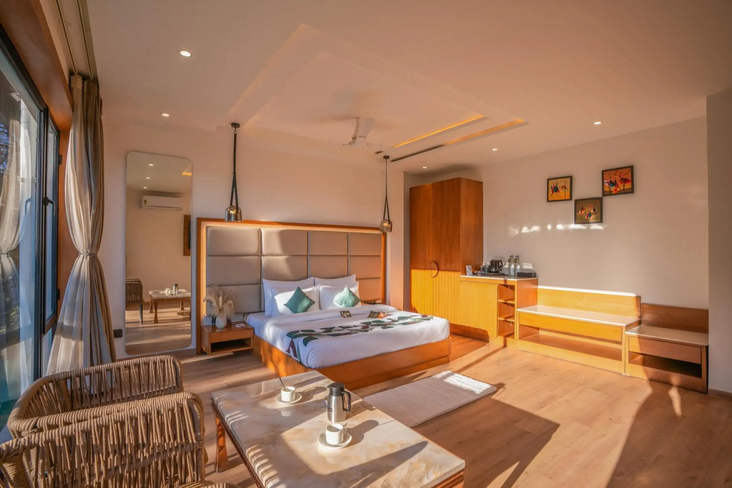 Superior Room with Valley View in Moustache Select Nainital- Onsite Parking Superior Room with Valley View in Moustache Select Nainital- Onsite Parking