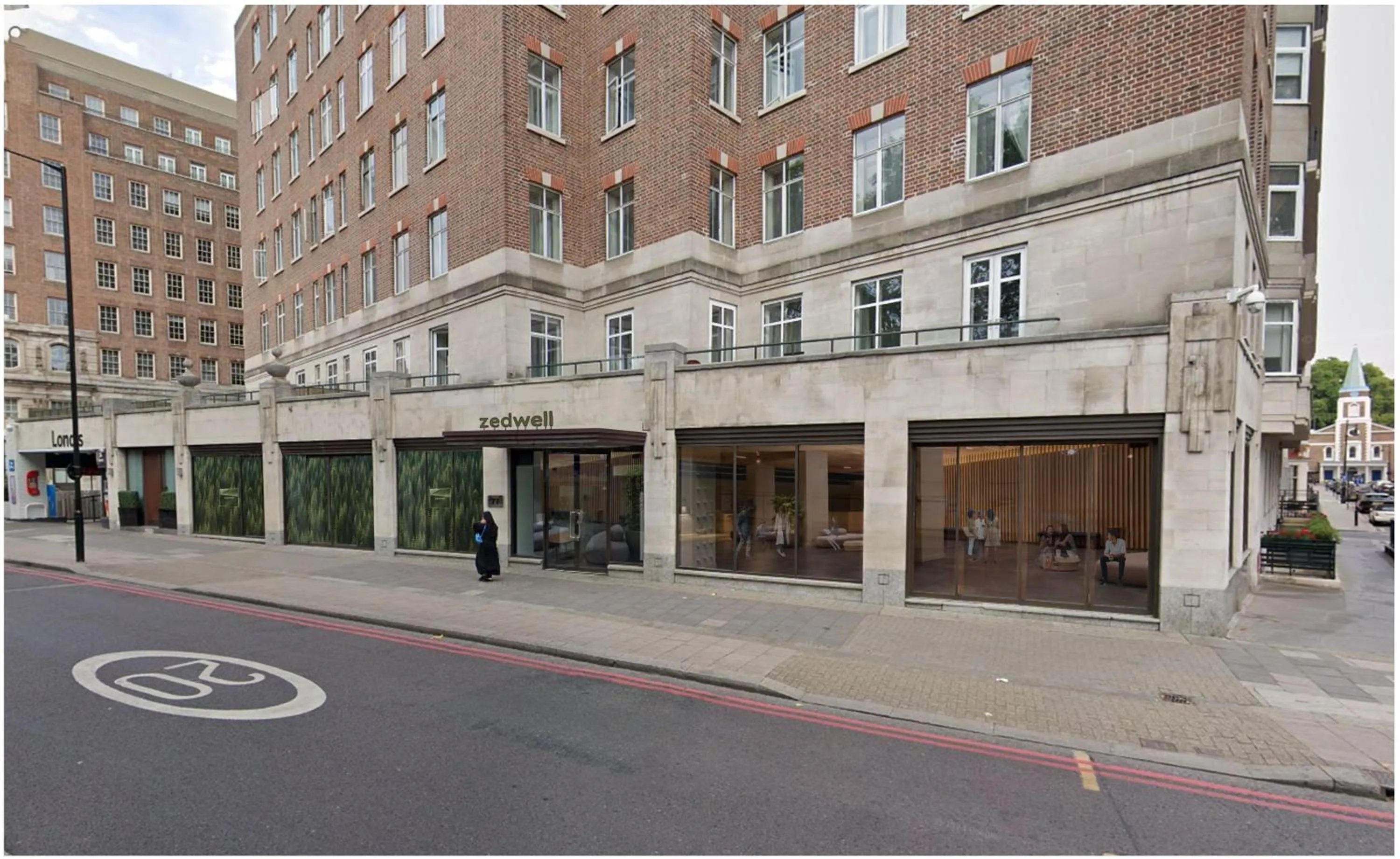 Property building in Zedwell Underground Hotel Park Lane