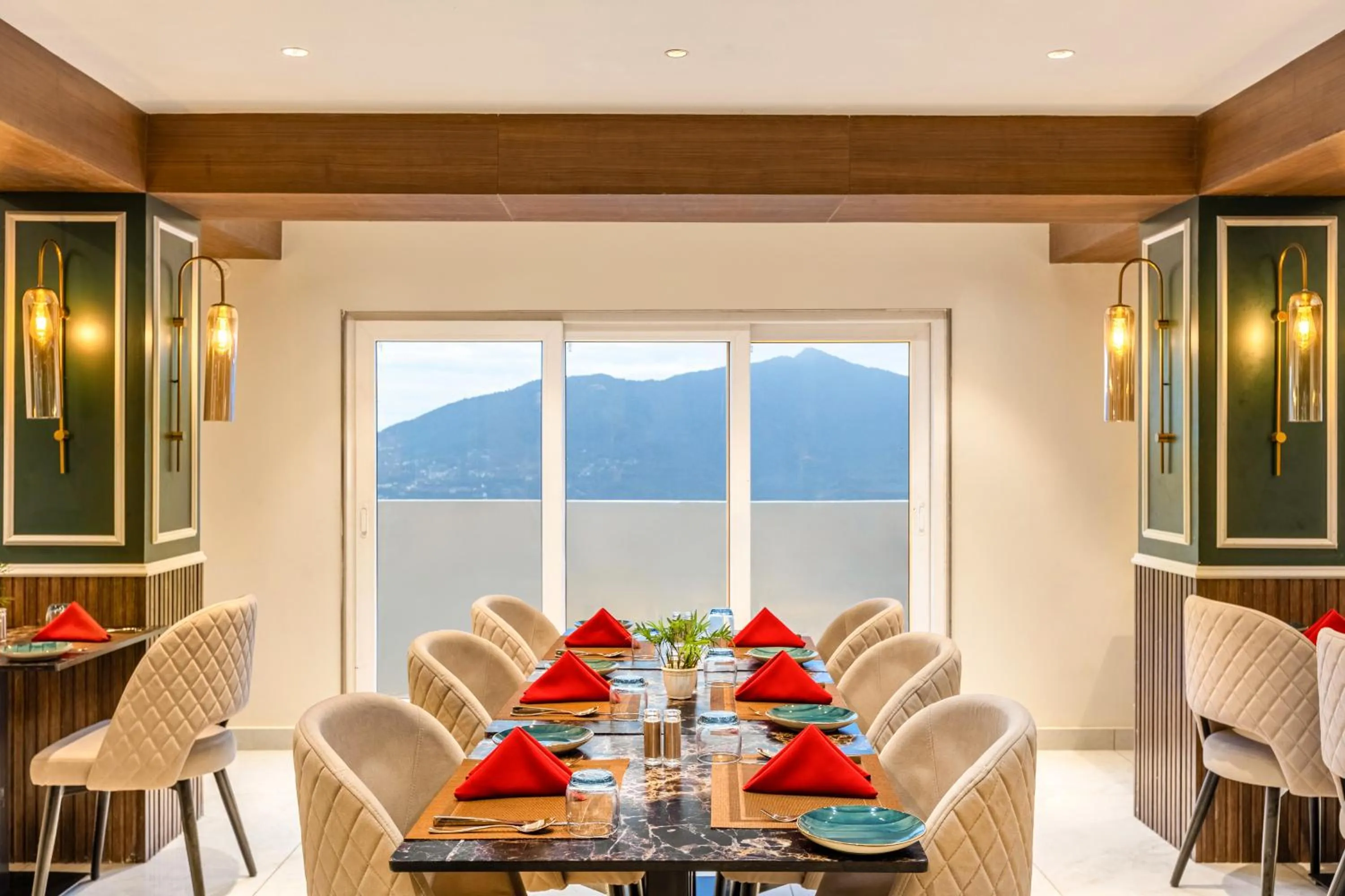 Dining area in Sterling Mount Olive Gangtok