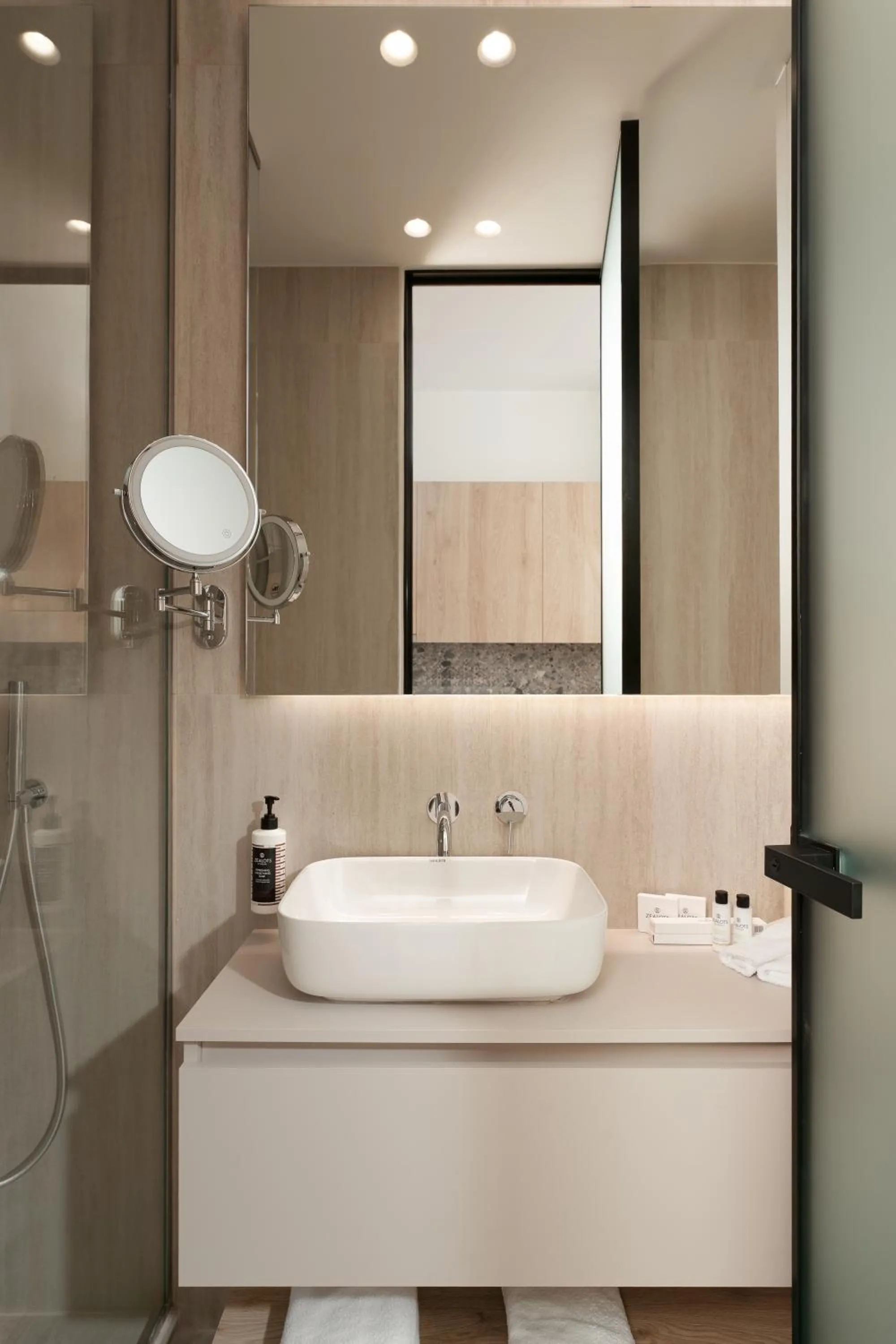 Shower in Anfides Boutique Hotel