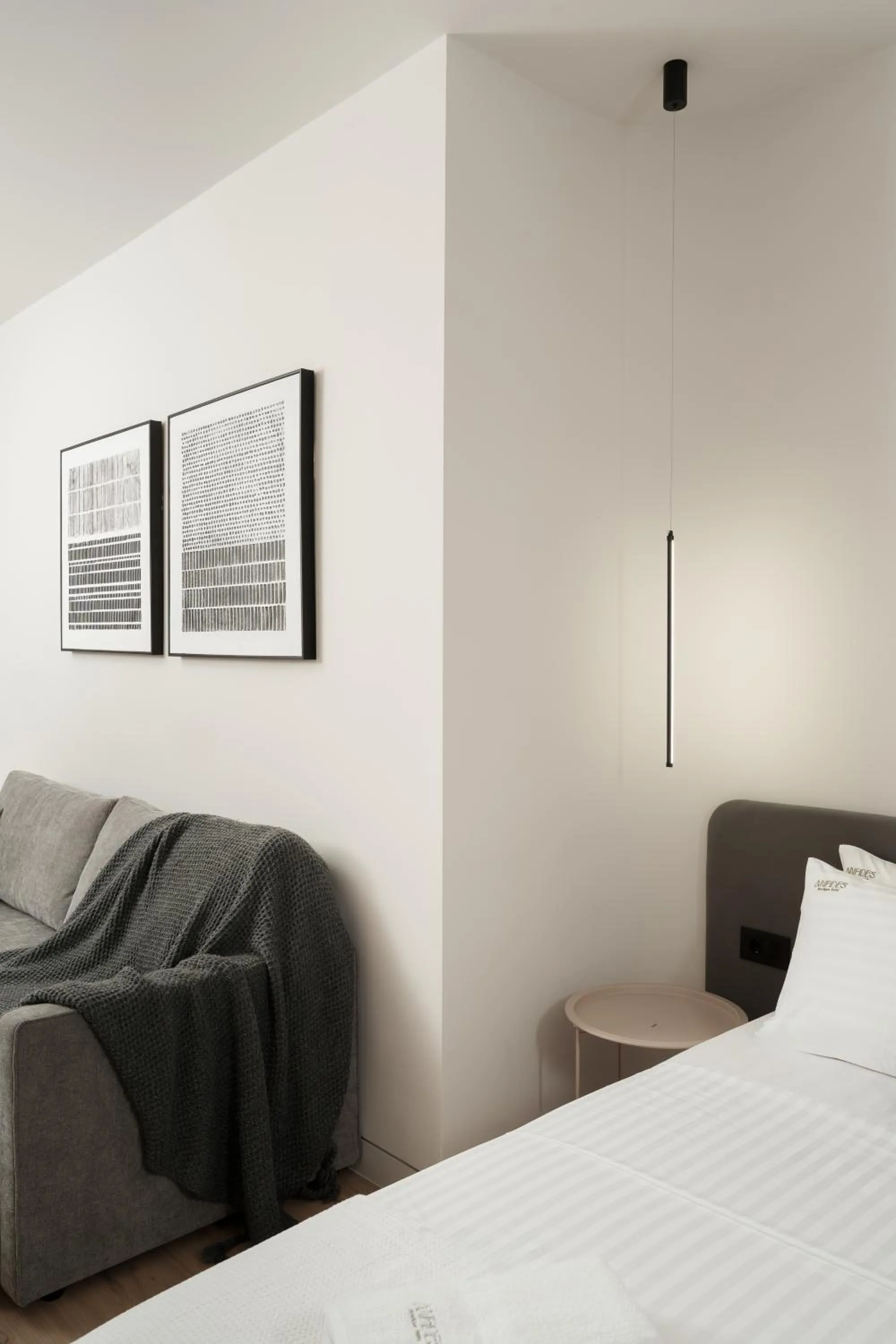 Bed in Anfides Boutique Hotel