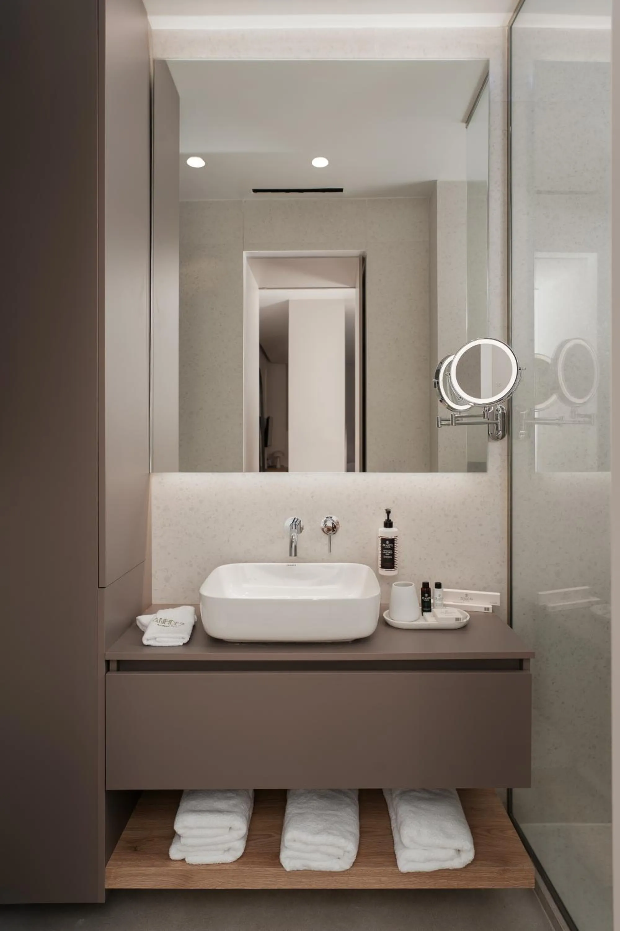 Shower in Anfides Boutique Hotel