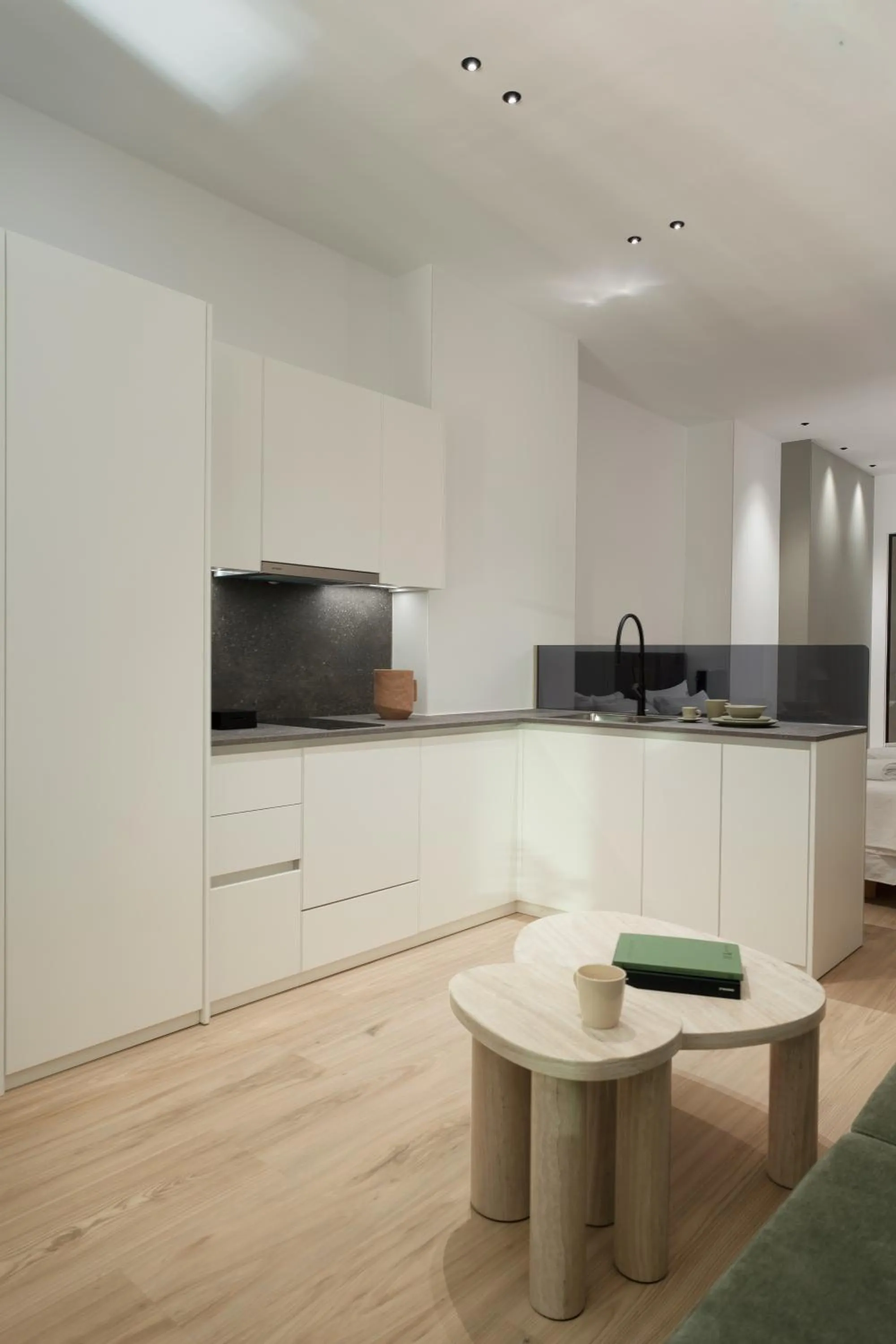 Kitchen or kitchenette in Anfides Boutique Hotel