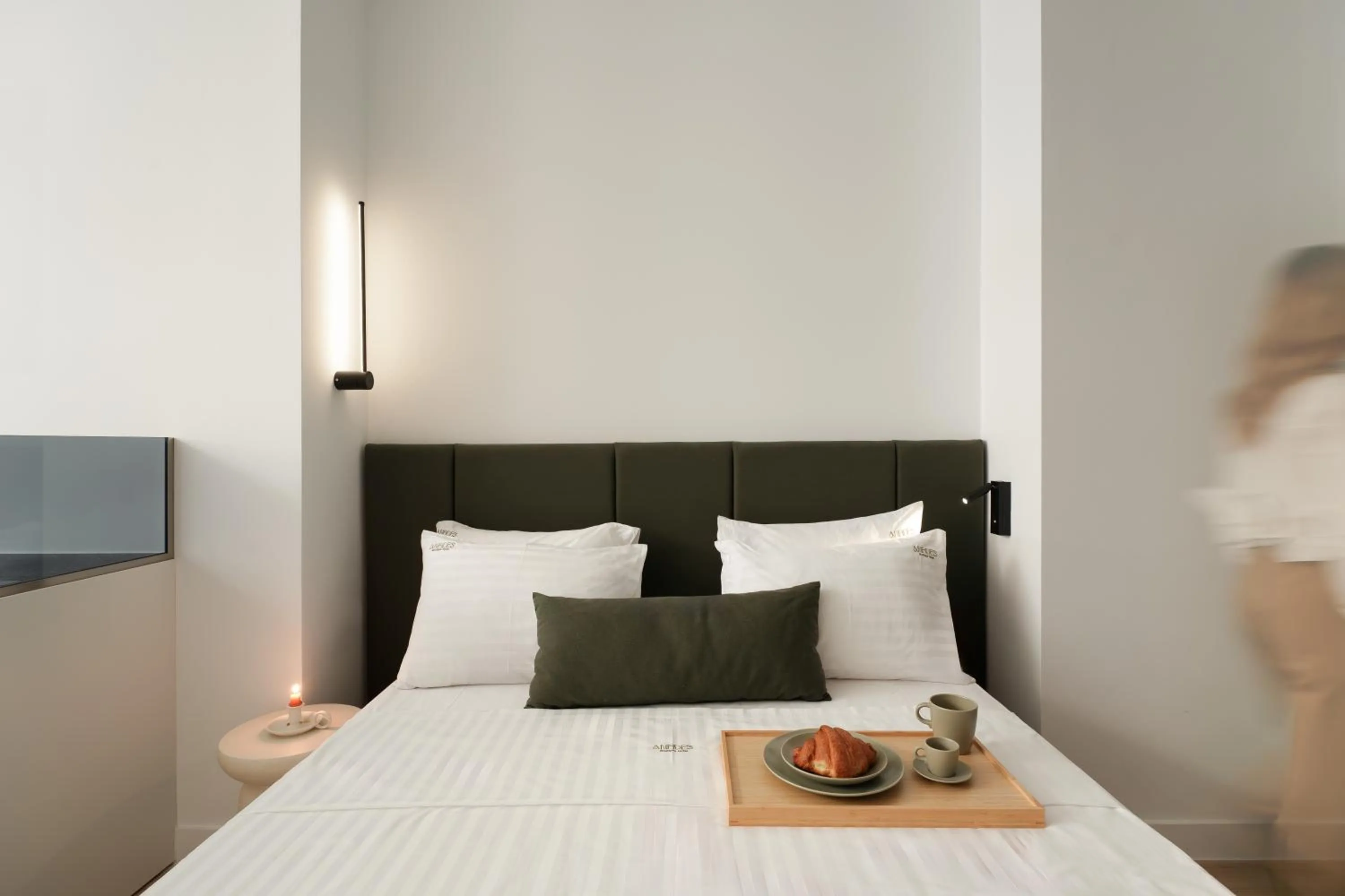 Bed in Anfides Boutique Hotel