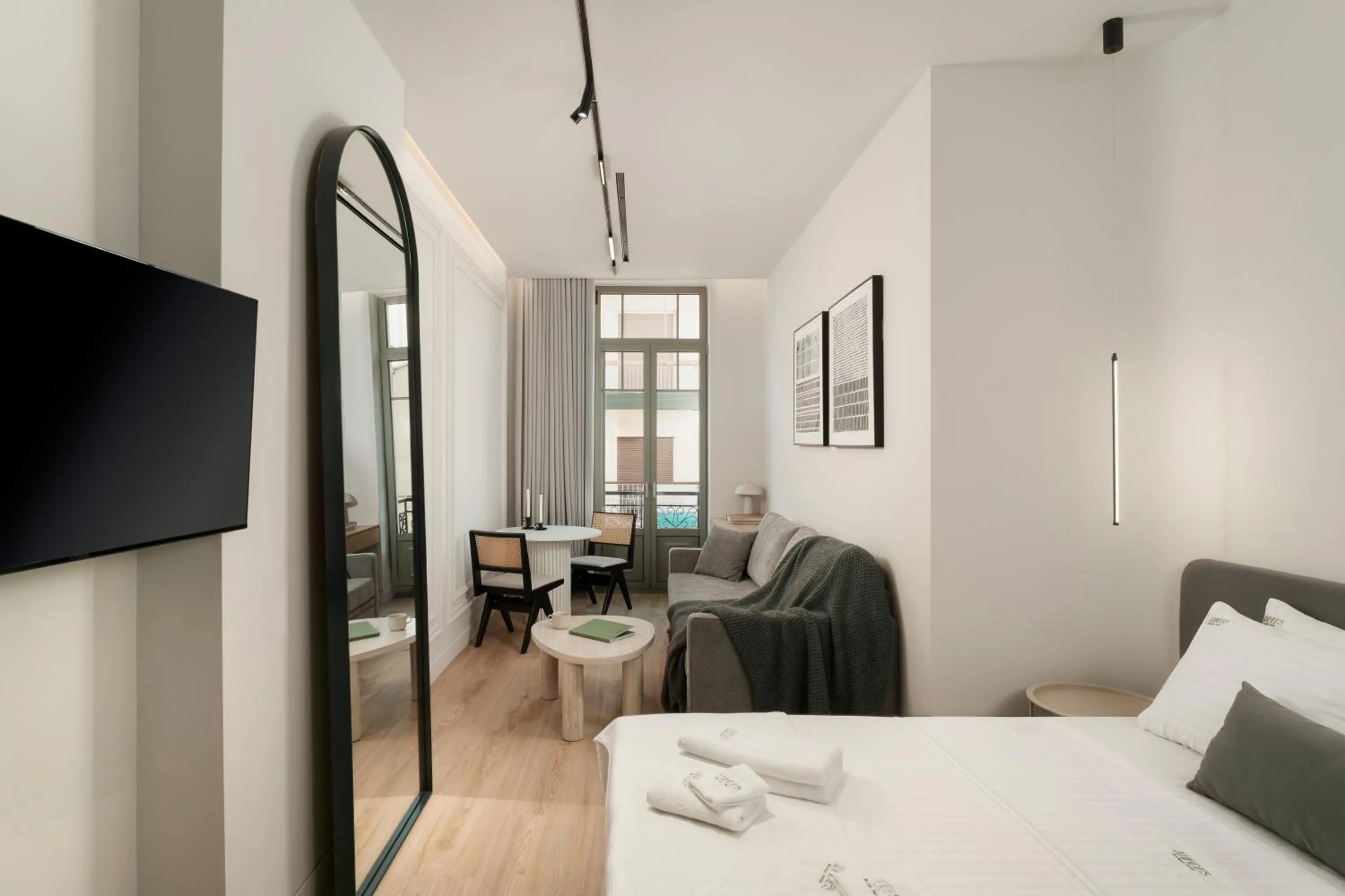 Bed in Anfides Boutique Hotel