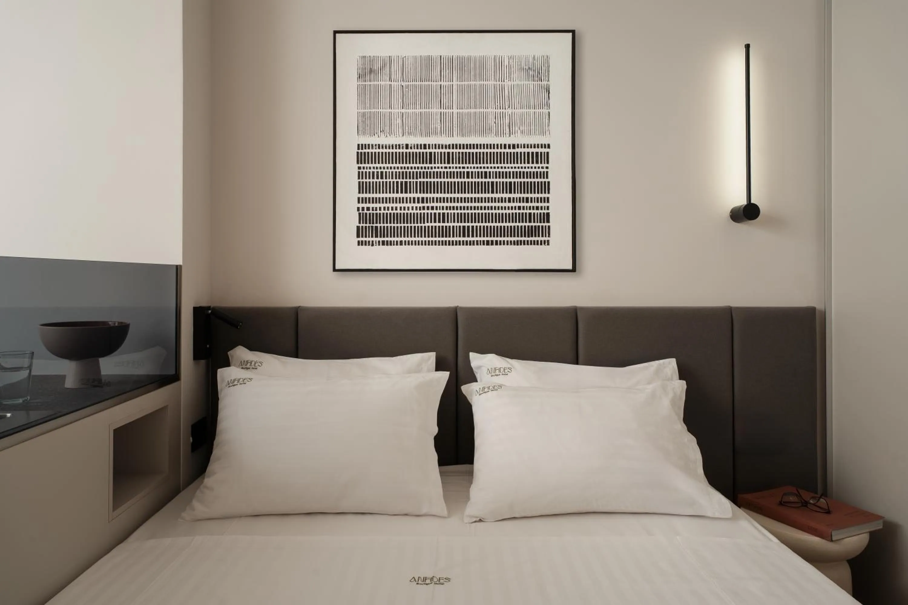 Bed in Anfides Boutique Hotel