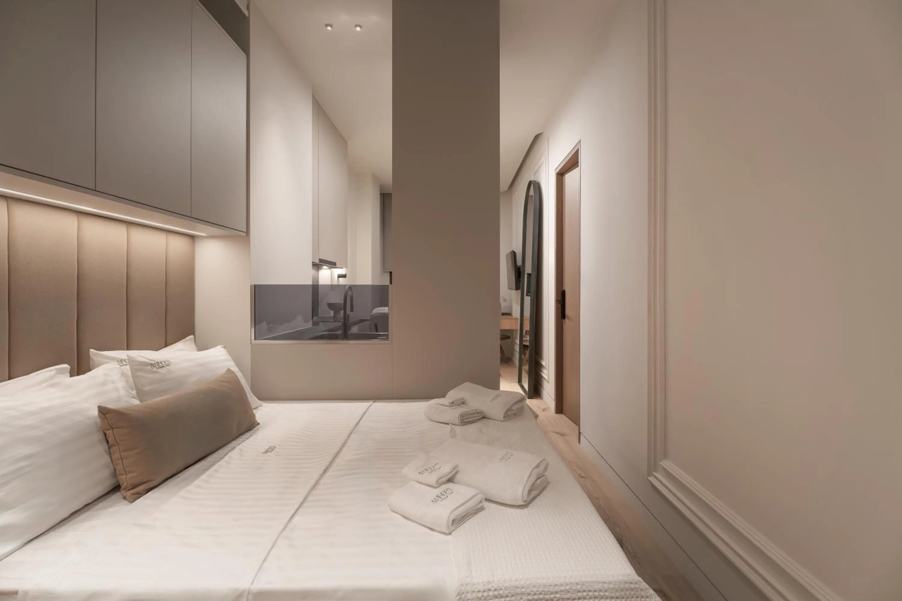 Bed in Anfides Boutique Hotel