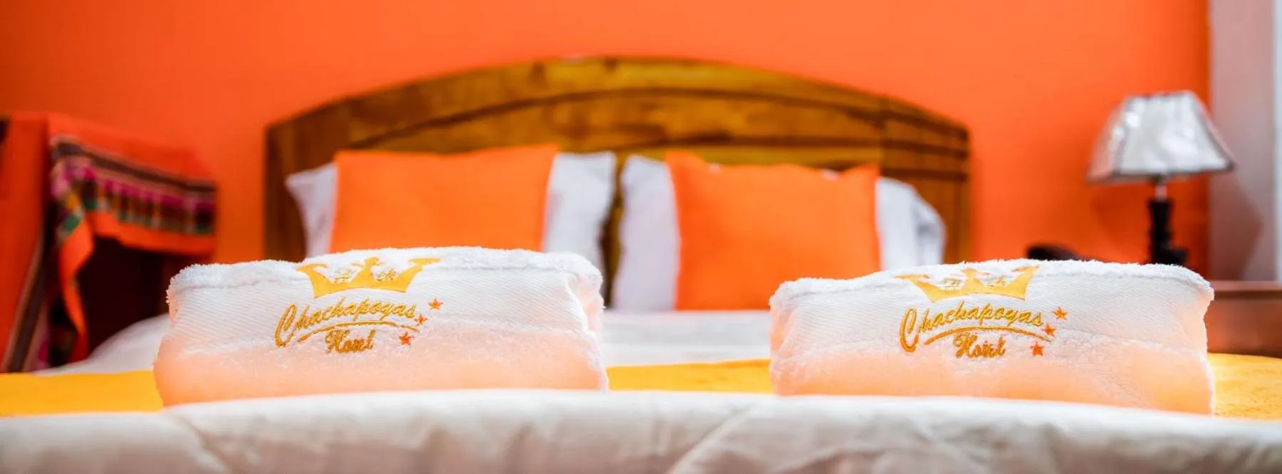 Bed in Hotel Chachapoyas