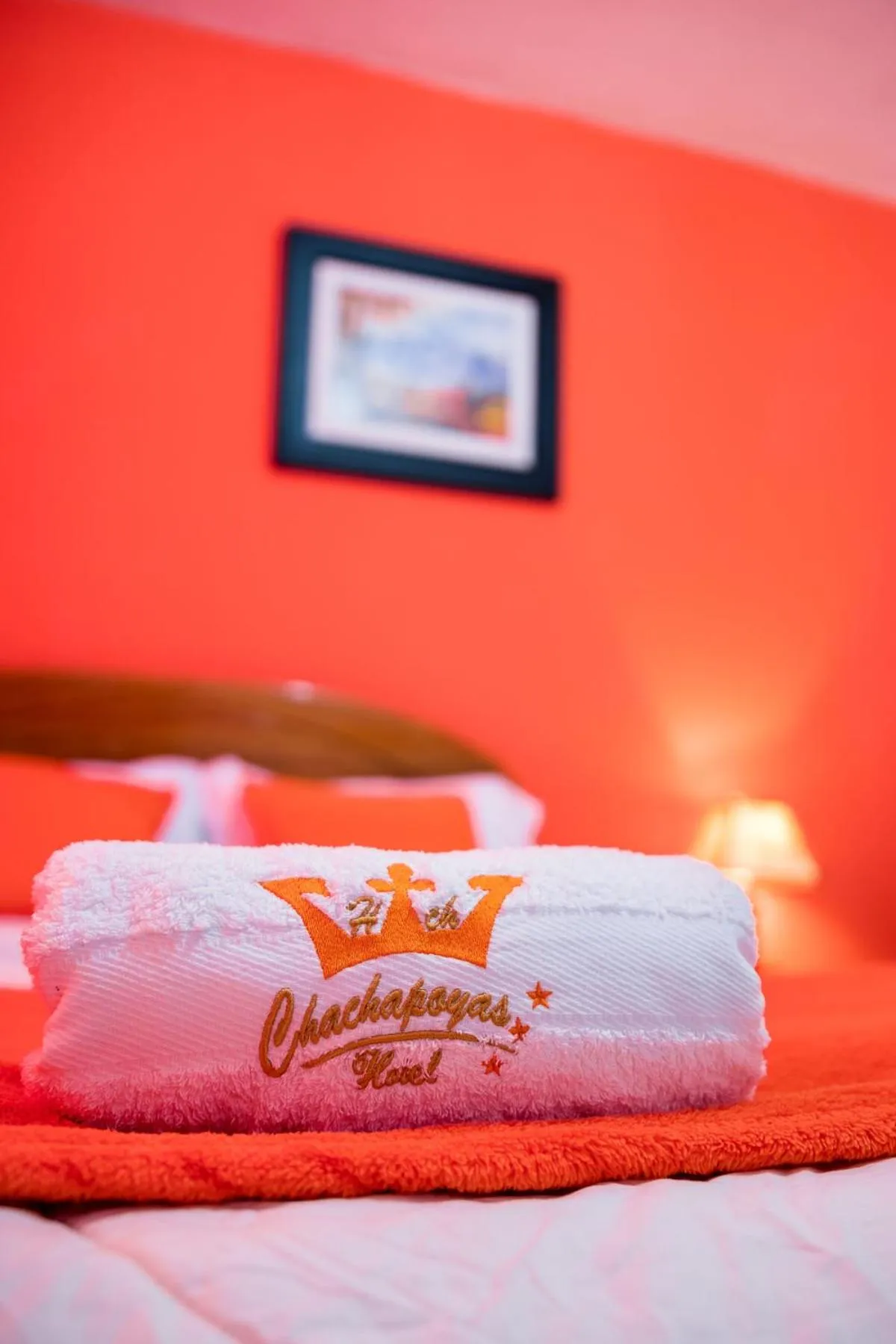 Bed in Hotel Chachapoyas