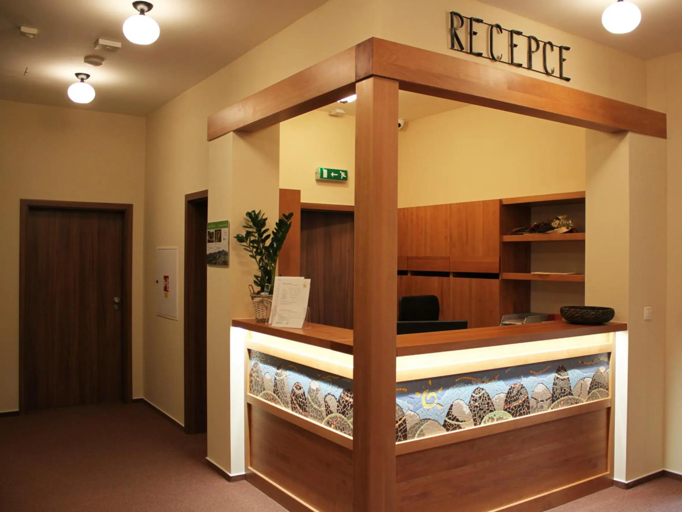 Lobby or reception in Hotel Toč