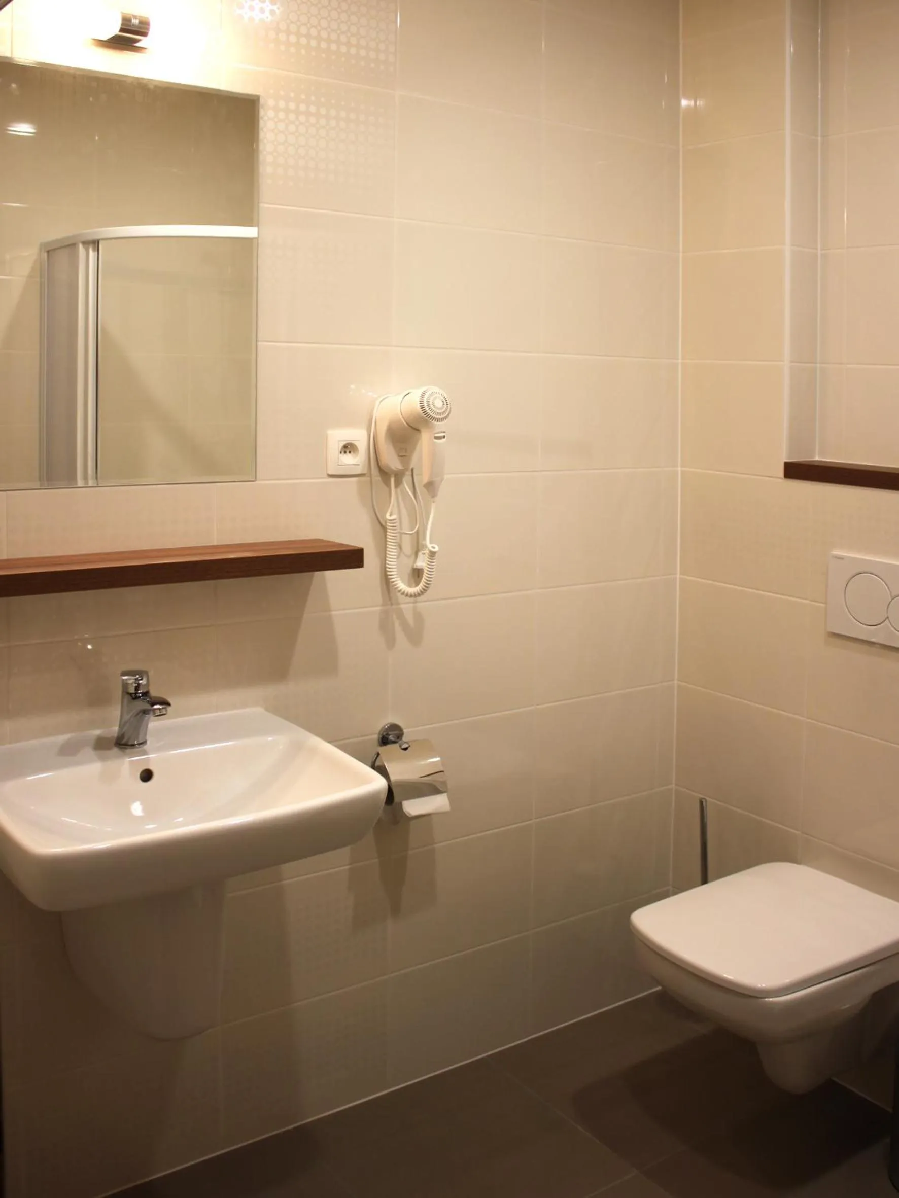 Bathroom in Hotel Toč