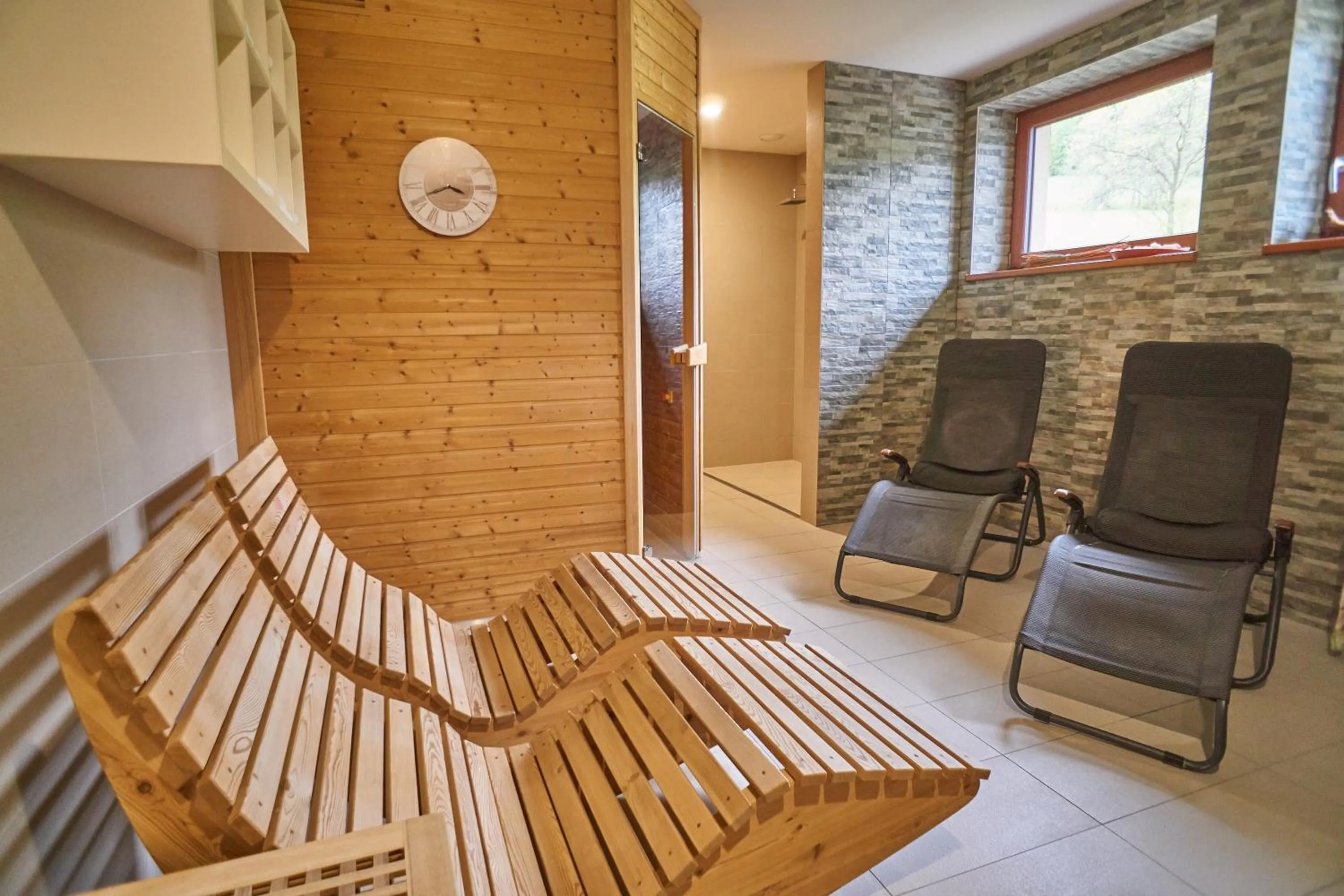 Sauna in Hotel Toč