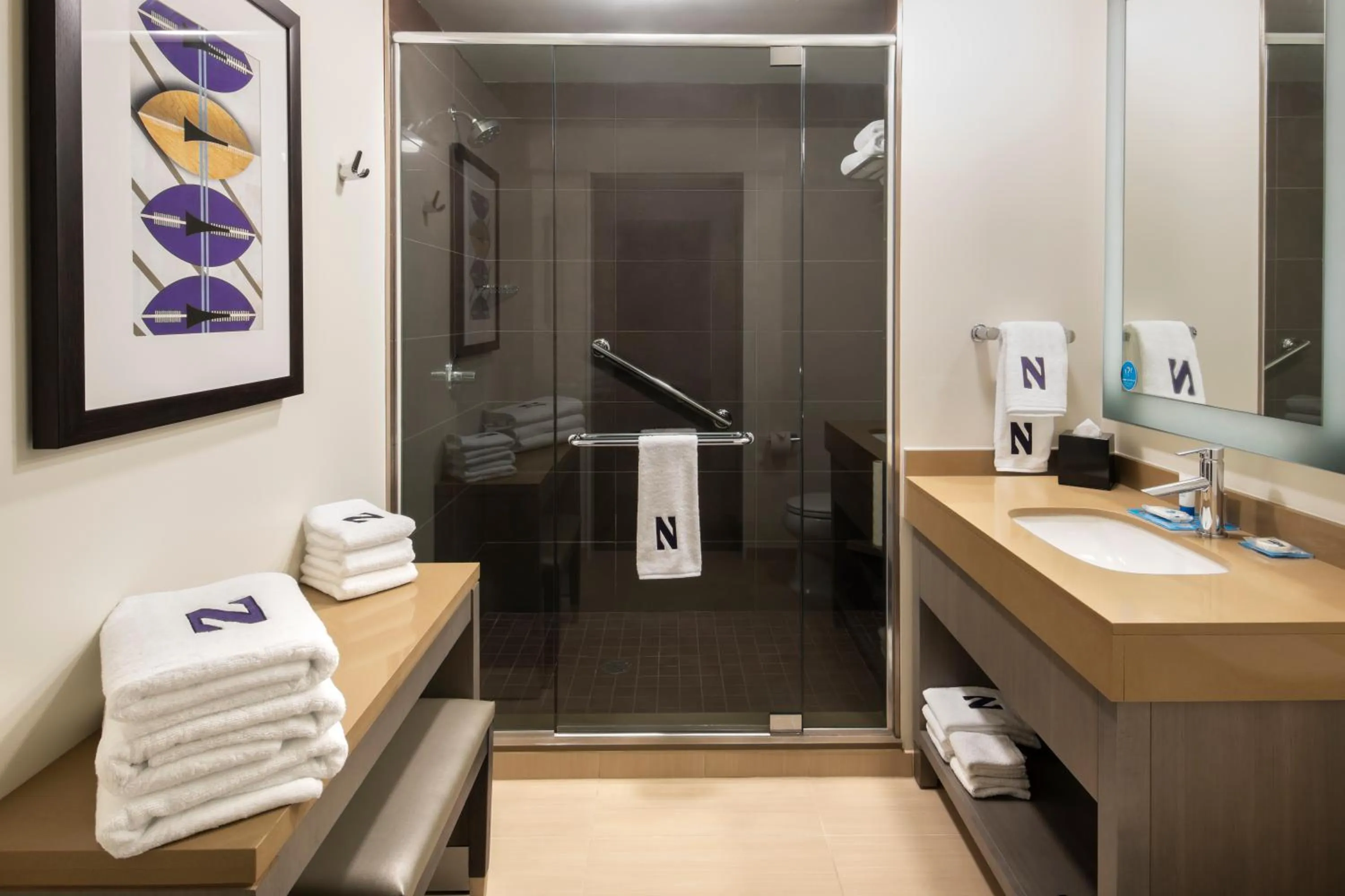 Bathroom in Hyatt House Chicago/Evanston