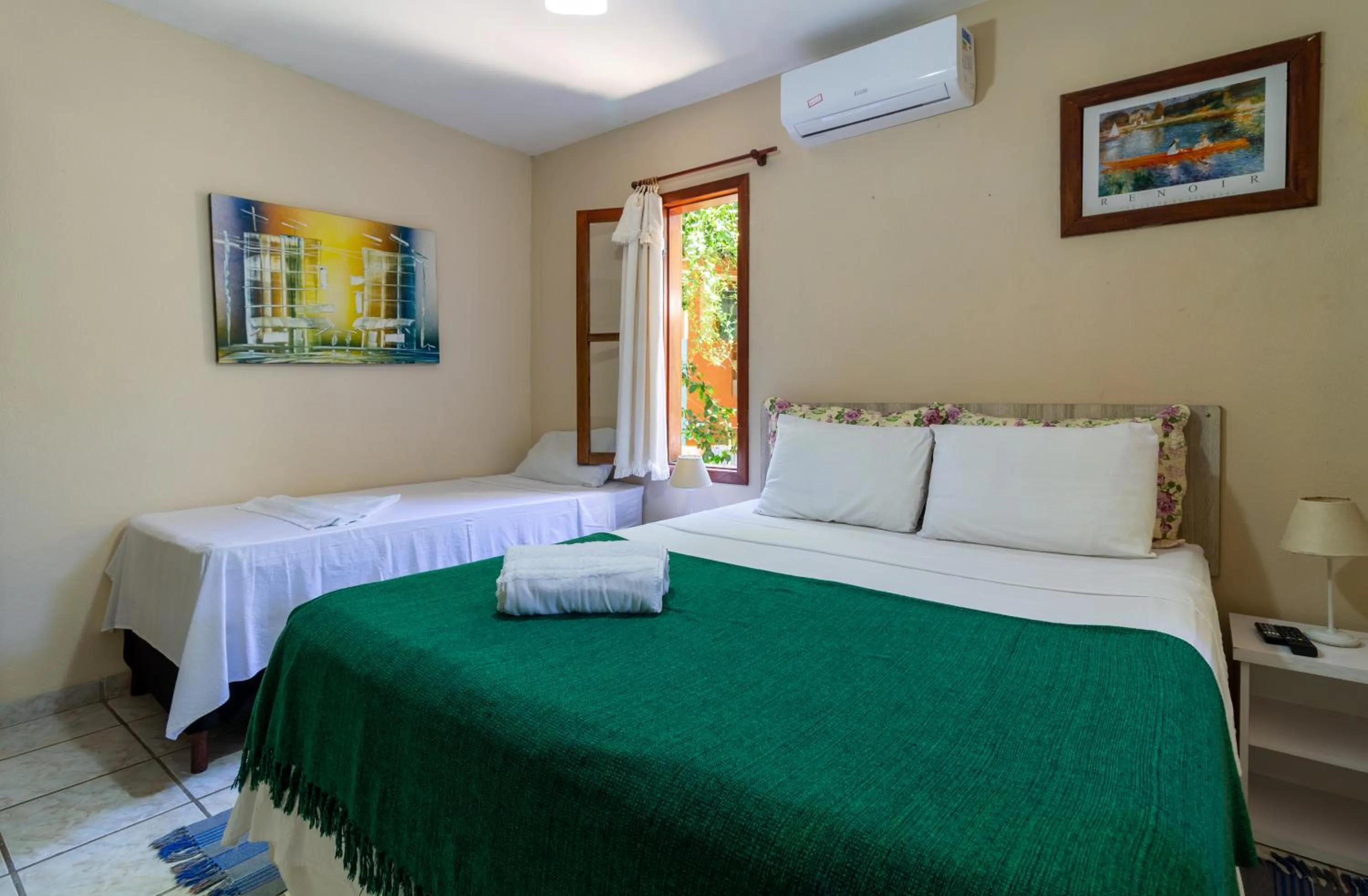 Bedroom, Bed in Pousada Recanto da Terra