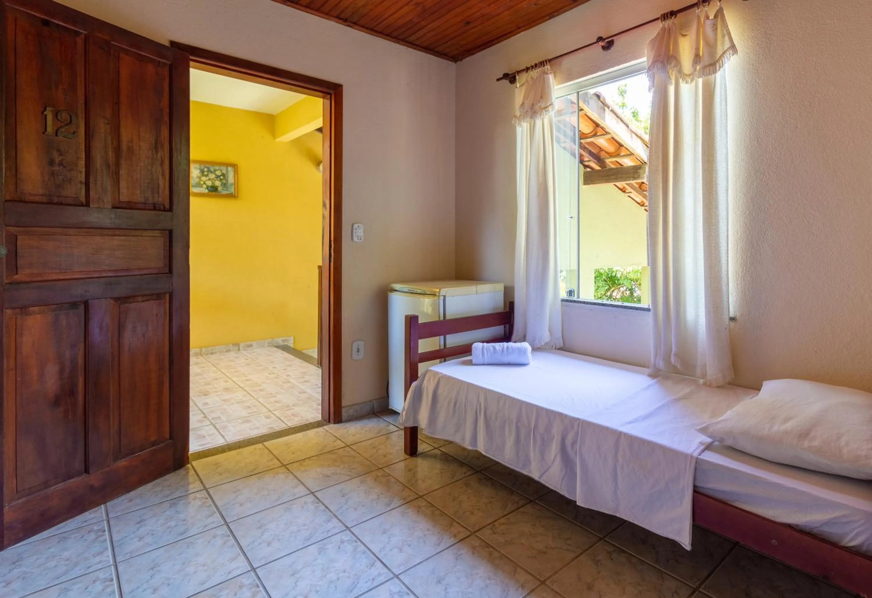 Bedroom, Bed in Pousada Recanto da Terra