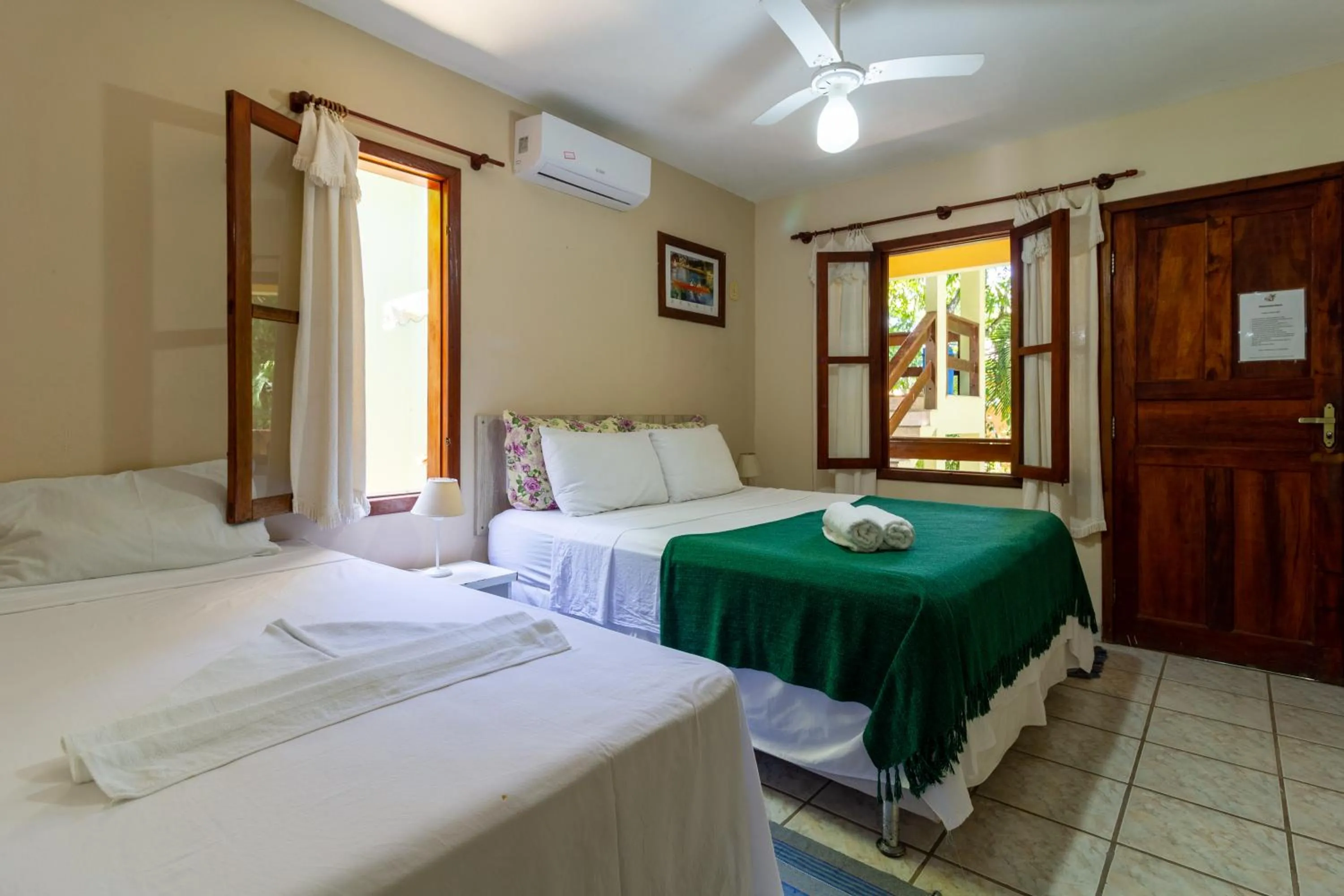 Bedroom, Bed in Pousada Recanto da Terra