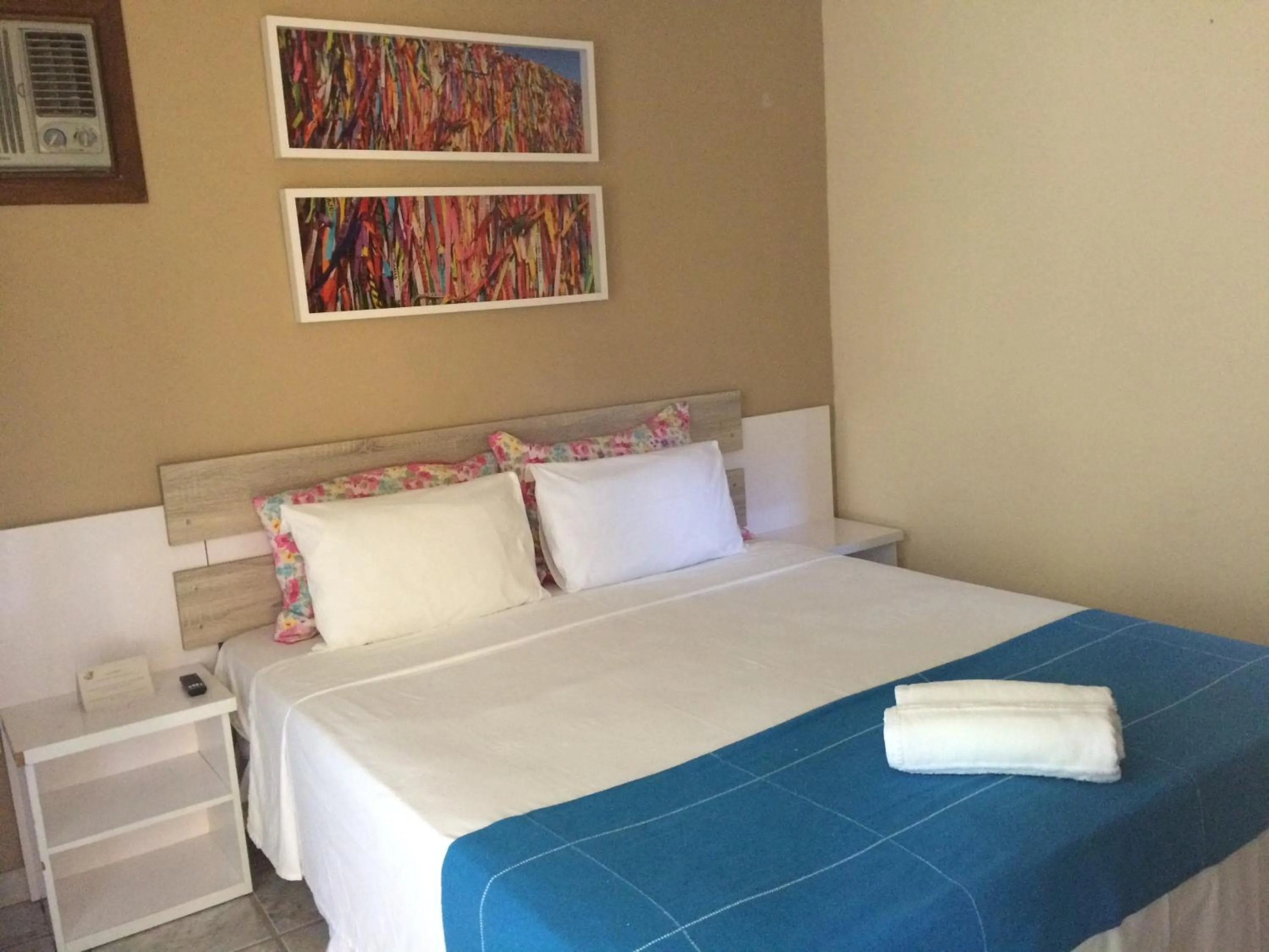 Bed in Pousada Recanto da Terra