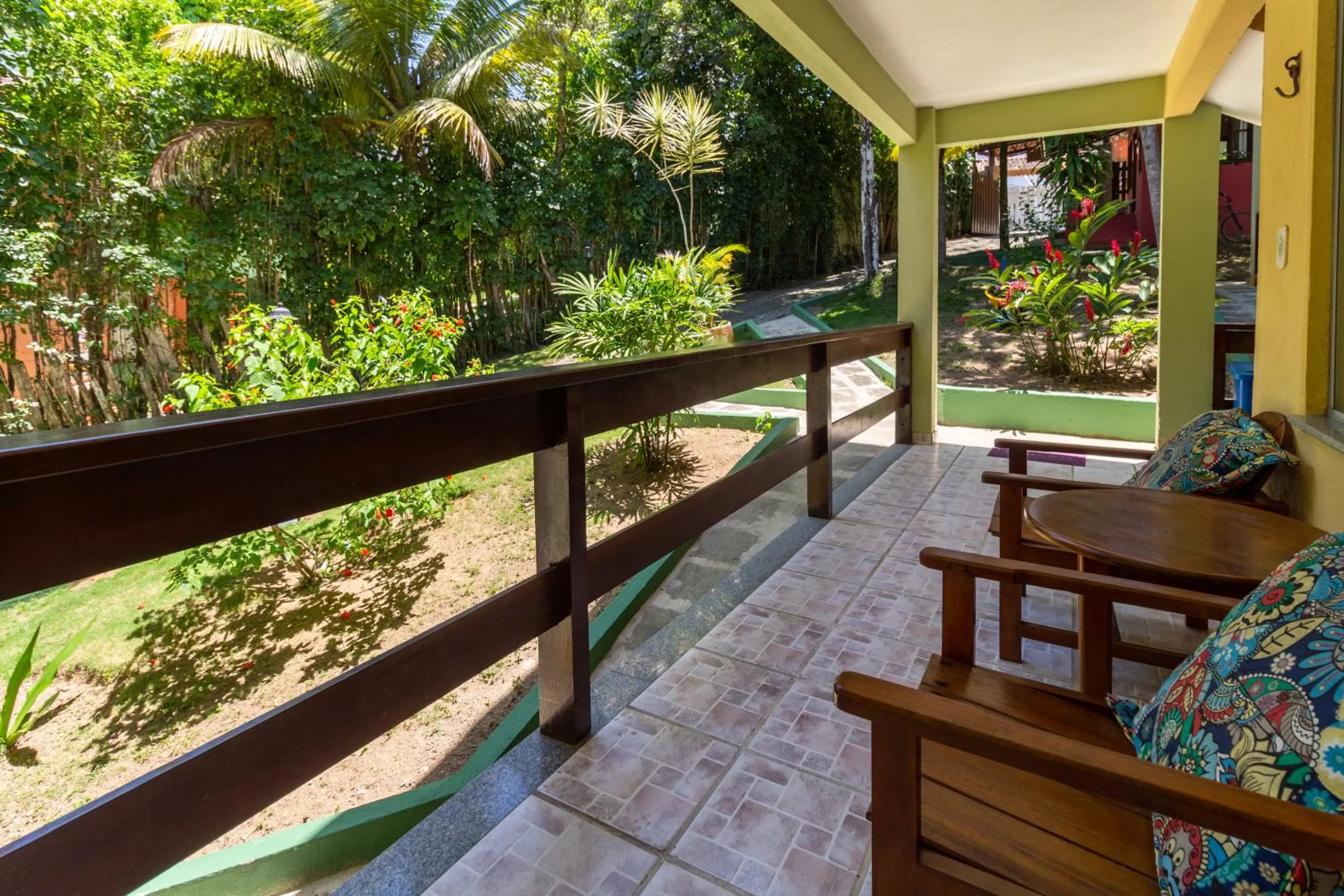 Patio in Pousada Recanto da Terra