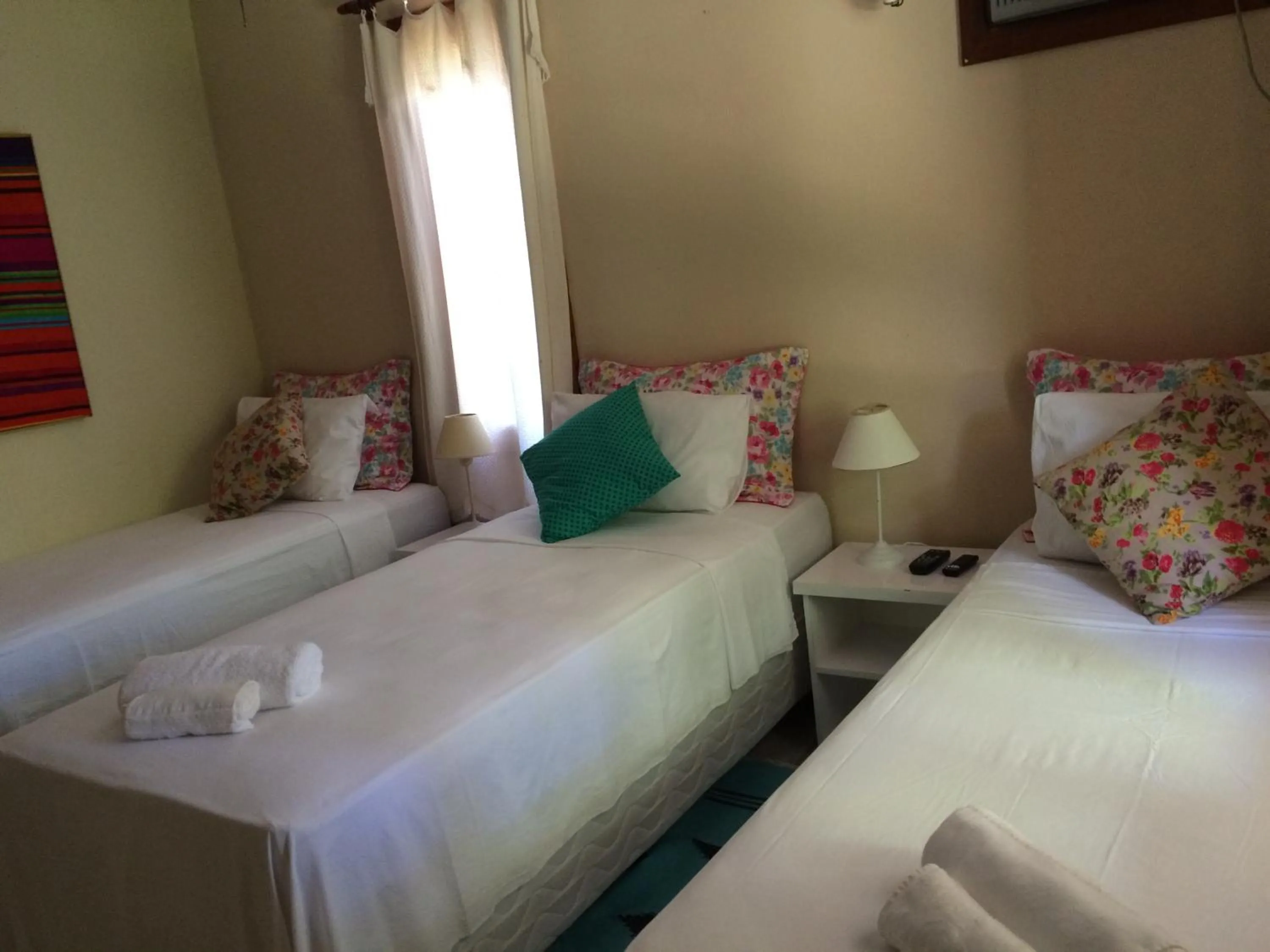 Property building, Bed in Pousada Recanto da Terra