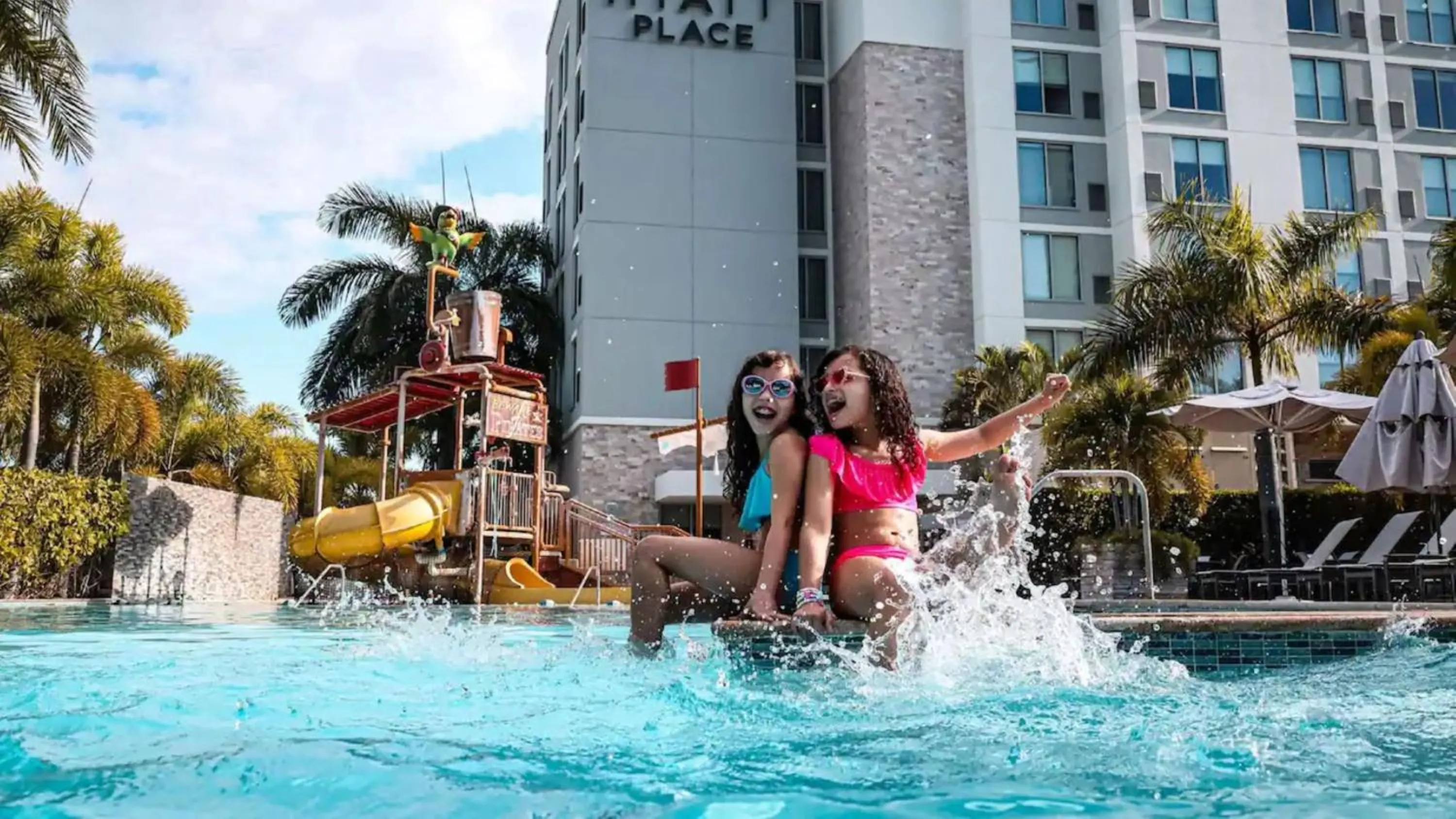 Swimming pool in Hyatt Place San Juan