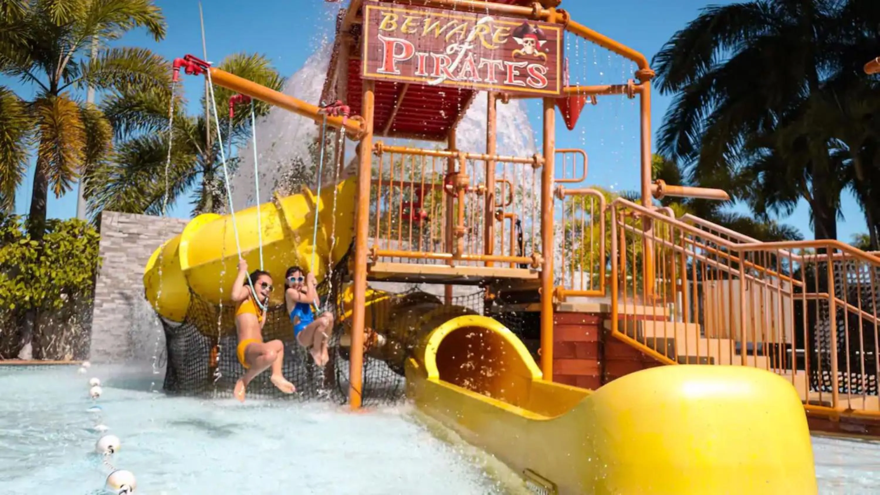 Aqua park in Hyatt Place San Juan