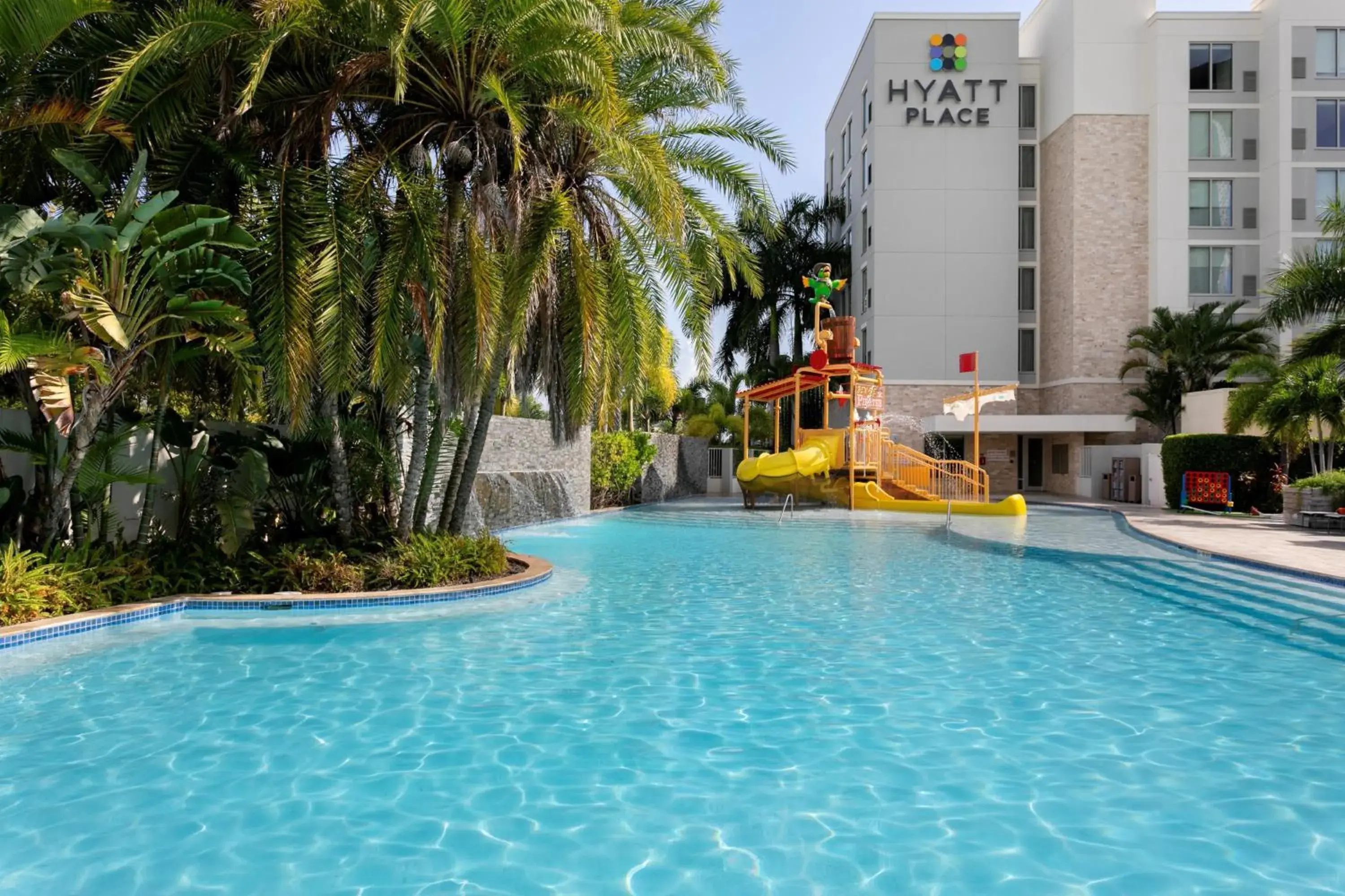 Swimming pool in Hyatt Place San Juan Swimming pool in Hyatt Place San Juan