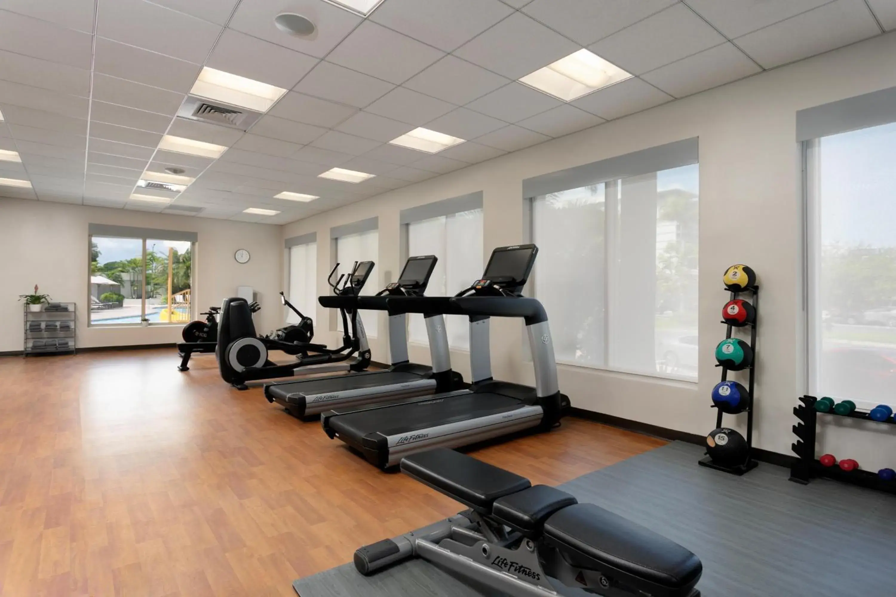 Fitness centre/facilities in Hyatt Place San Juan Fitness centre/facilities in Hyatt Place San Juan