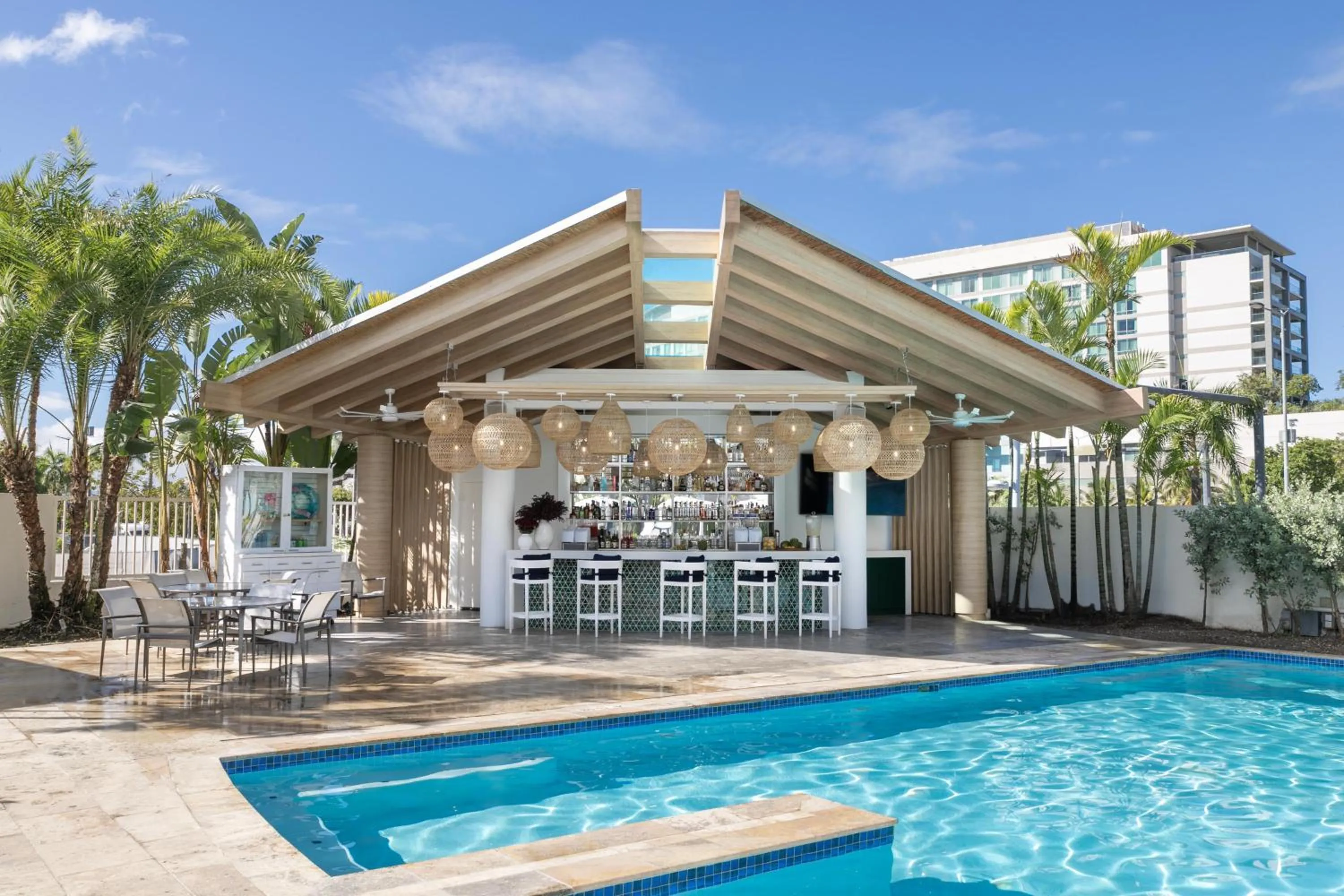 Swimming pool in Hyatt Place San Juan