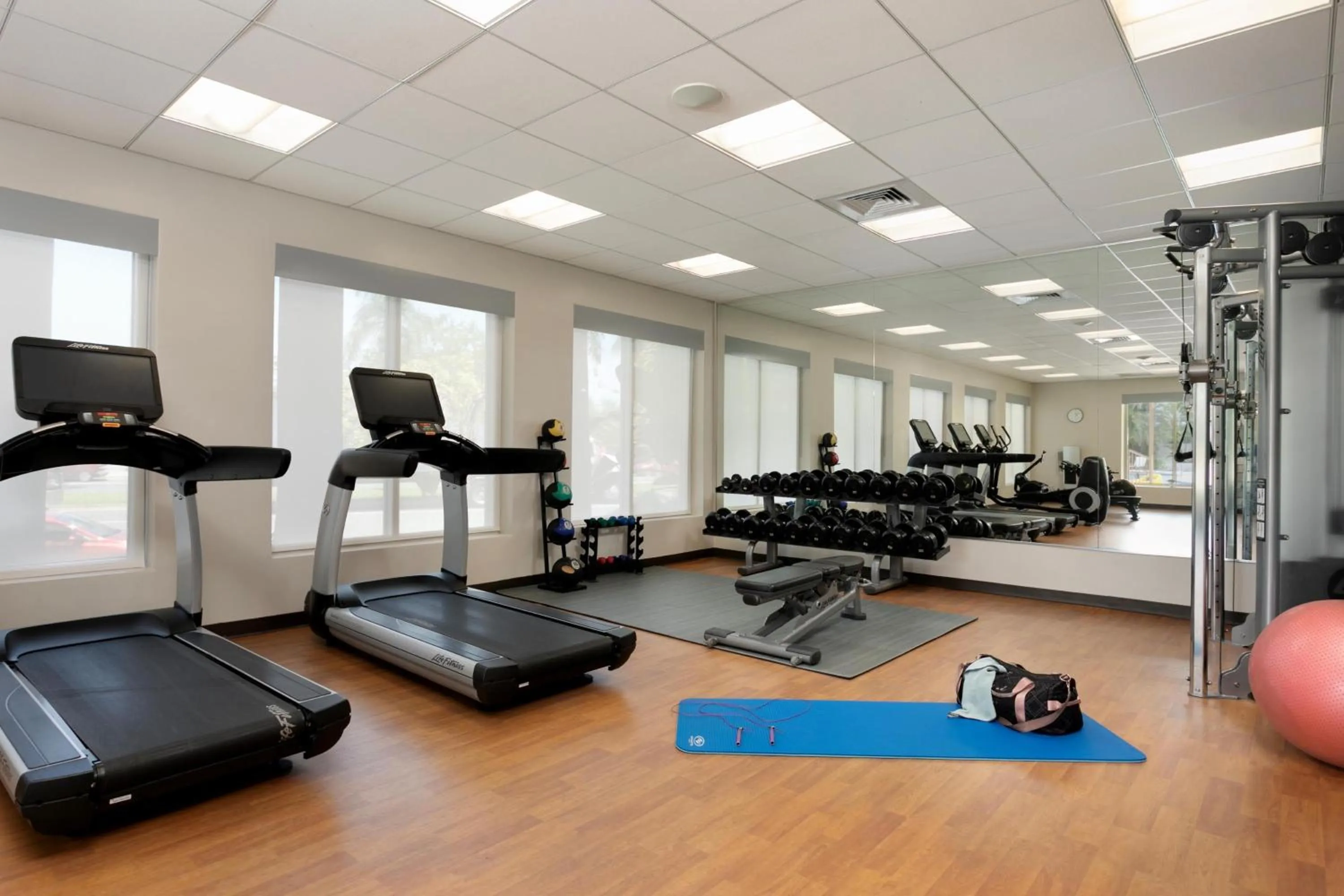 Fitness centre/facilities in Hyatt Place San Juan