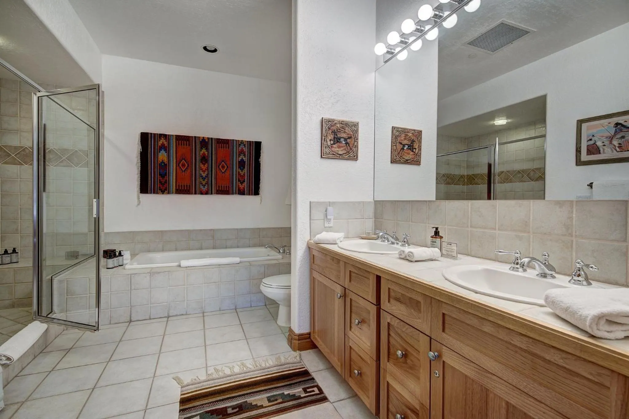 Bathroom in Lodge at Brookside