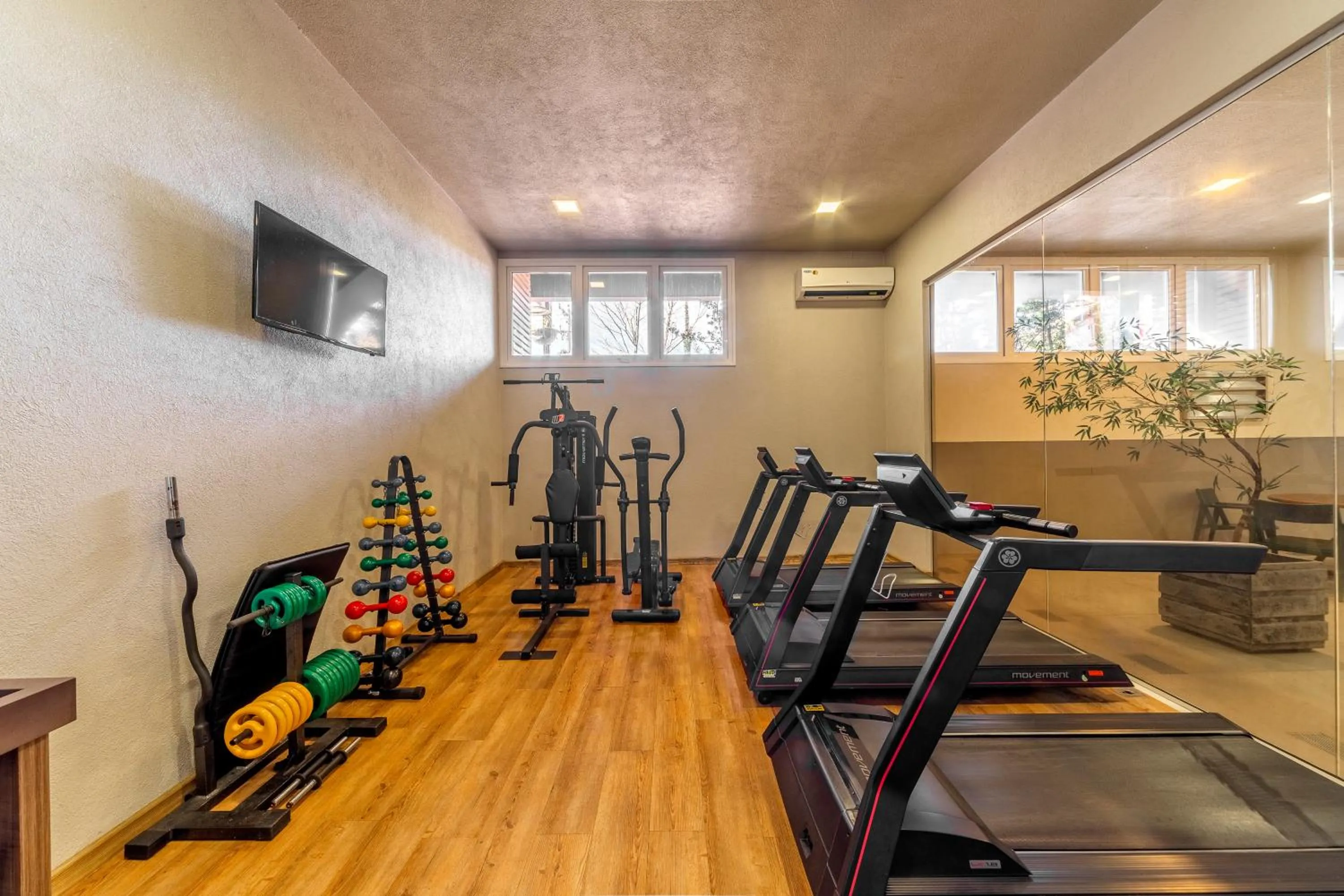Fitness centre/facilities in Hotel Laghetto Pedras Altas