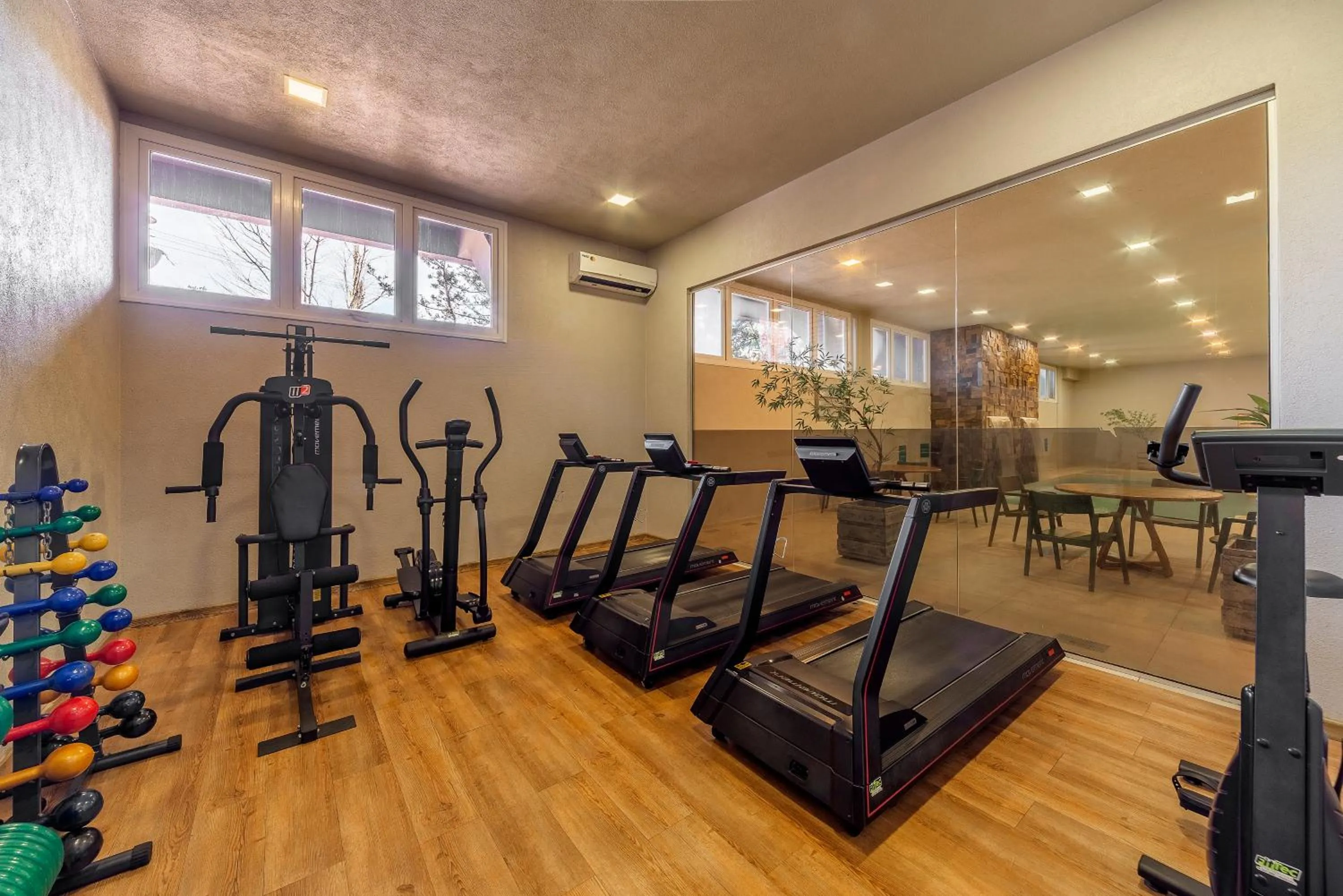 Fitness centre/facilities in Hotel Laghetto Pedras Altas