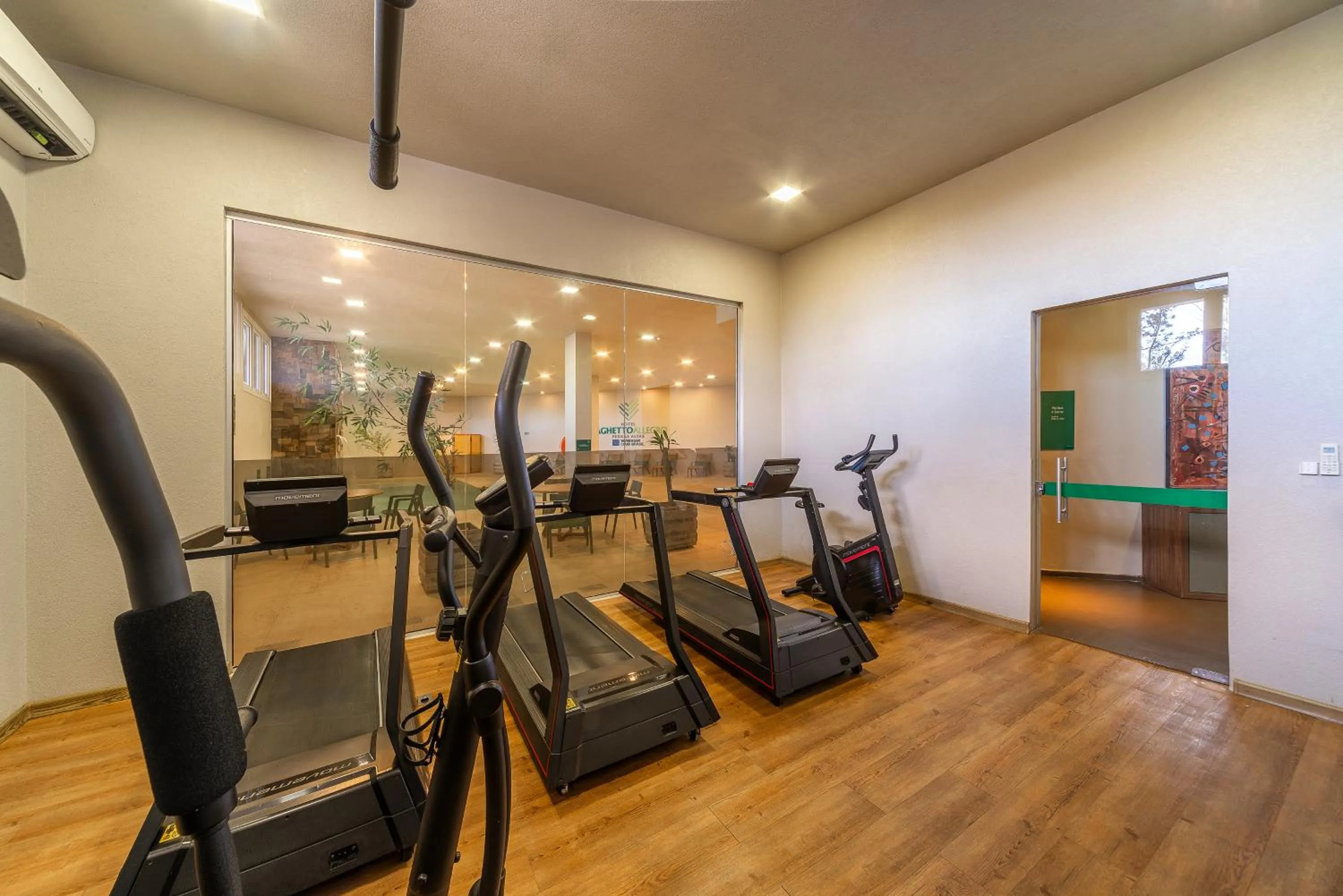 Fitness centre/facilities in Hotel Laghetto Pedras Altas